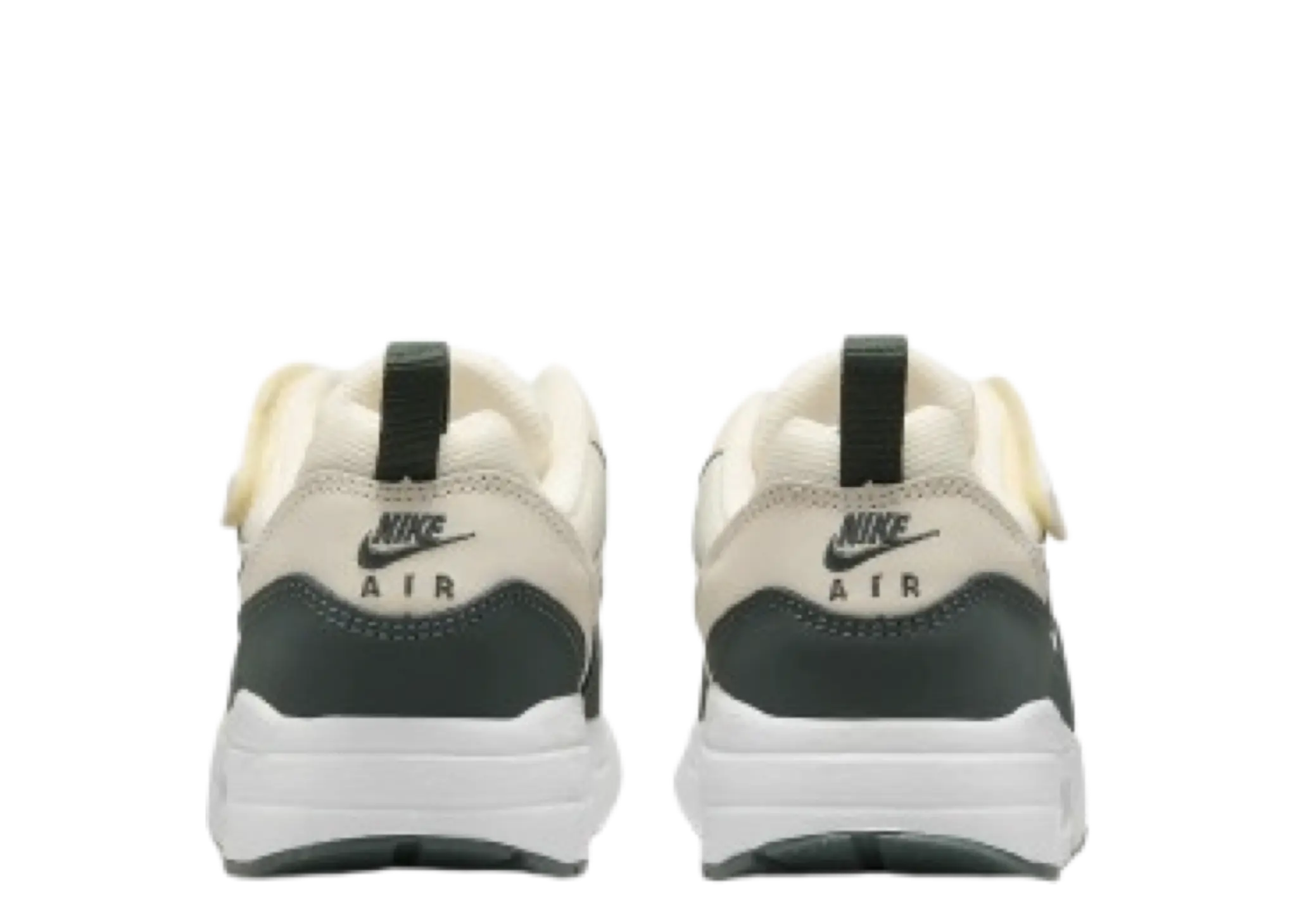 Nike Air Max 1 EasyOn Pale Ivory White Bicoastal Vintage Green (Pre-School) - photo 3
