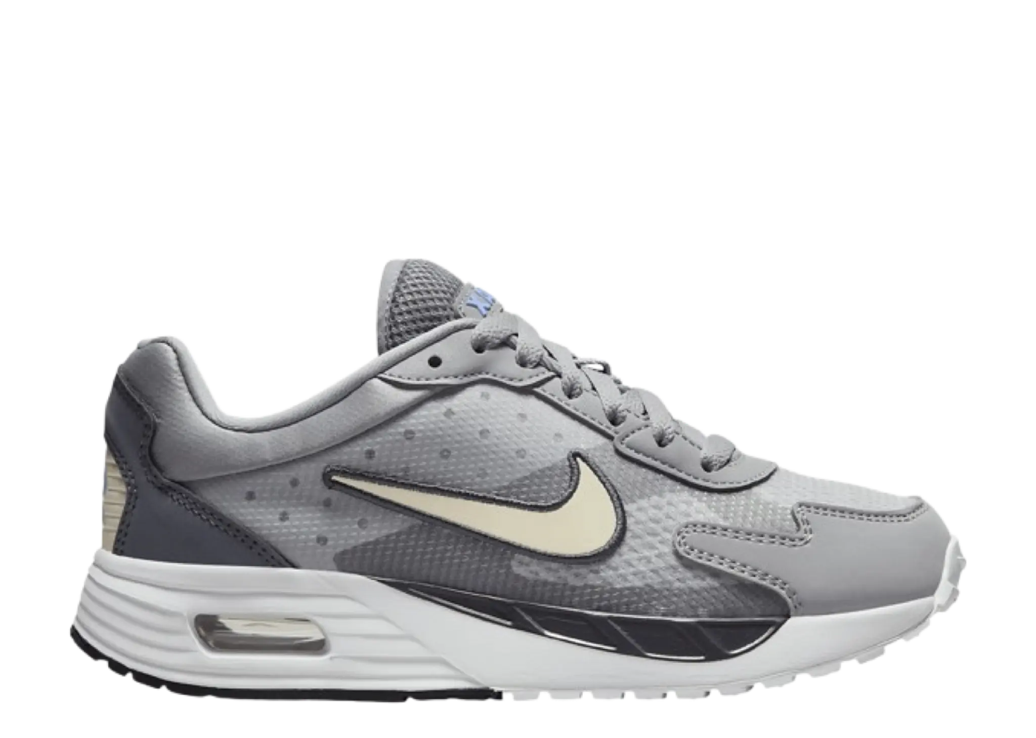 Nike Air Max Solo Cement Grey Dark Raisin Royal Pulse Pale Ivory (Grade School)