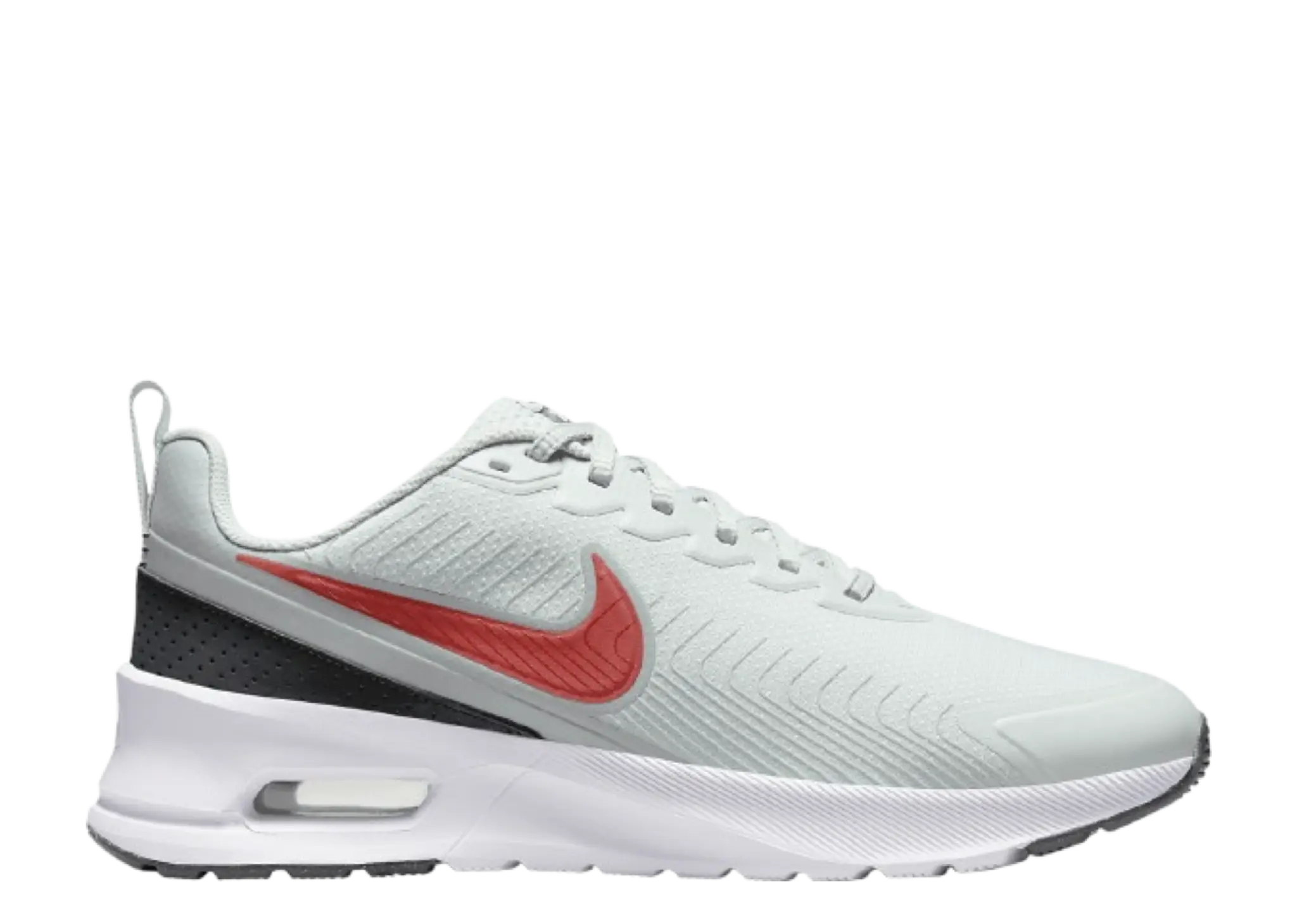 Nike Air Max Nuaxis Light Silver Light Pumice White Picante Red