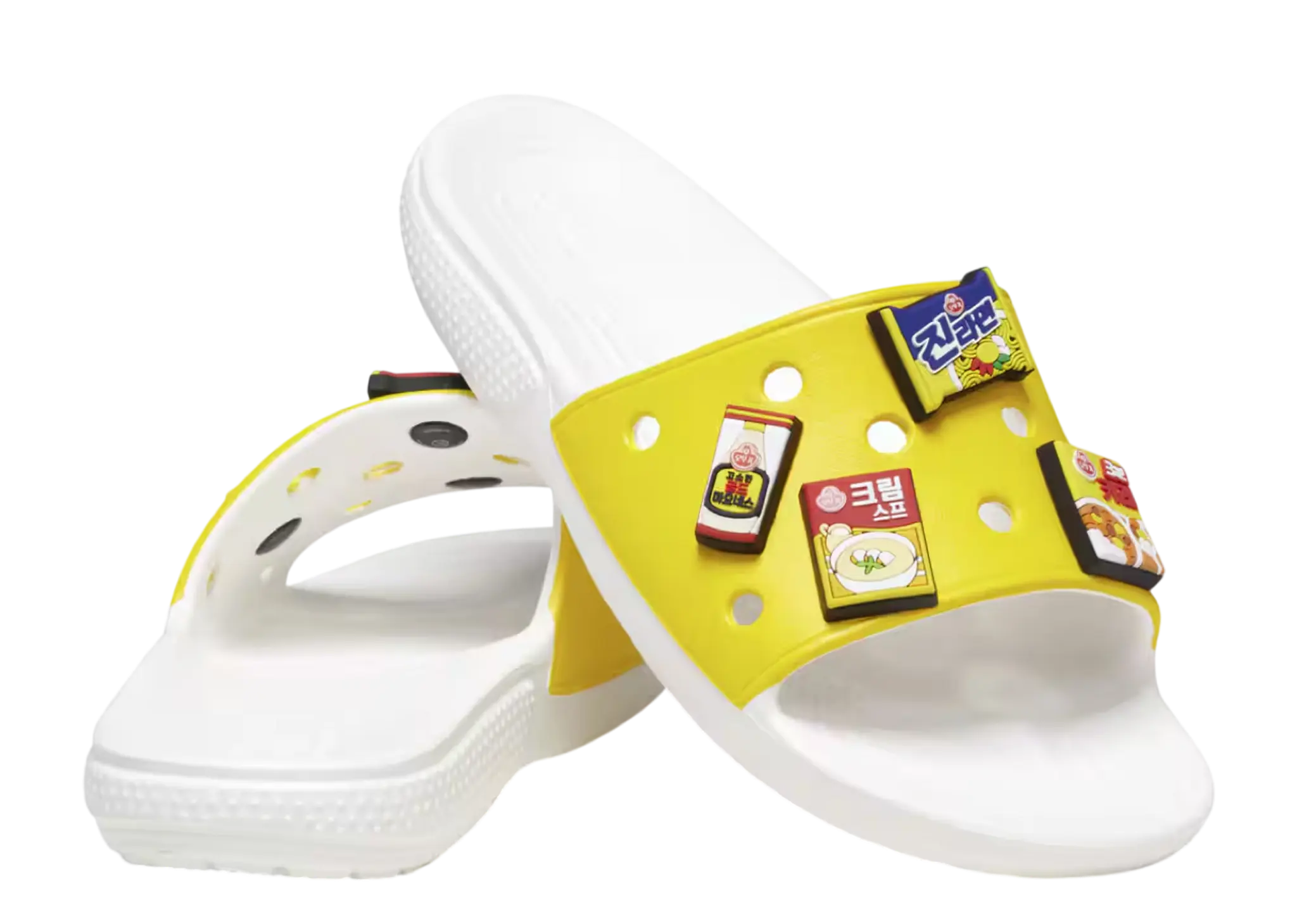 Crocs x Ottogi Slide White Yellow - photo 2