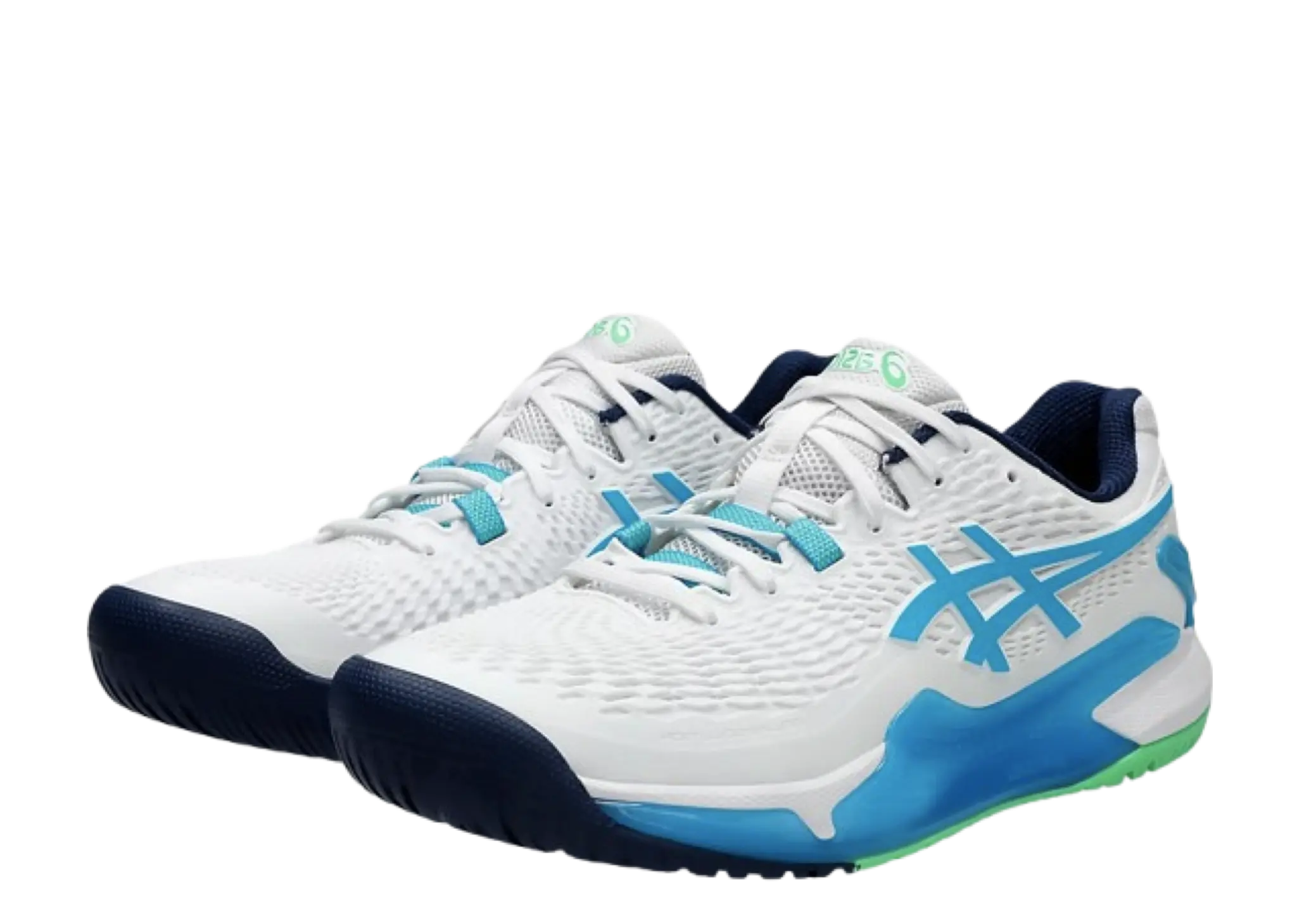 ASICS Gel-Resolution 9 White Digital Aqua - photo 2