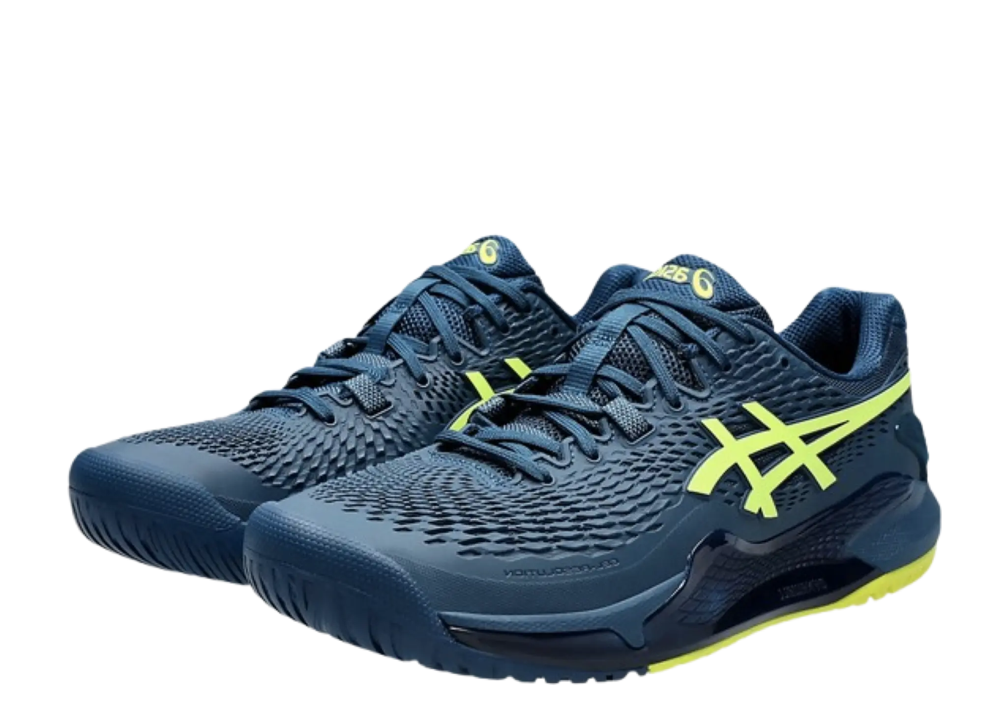 ASICS Gel-Resolution 9 Mako Blue Safety Yellow - photo 2