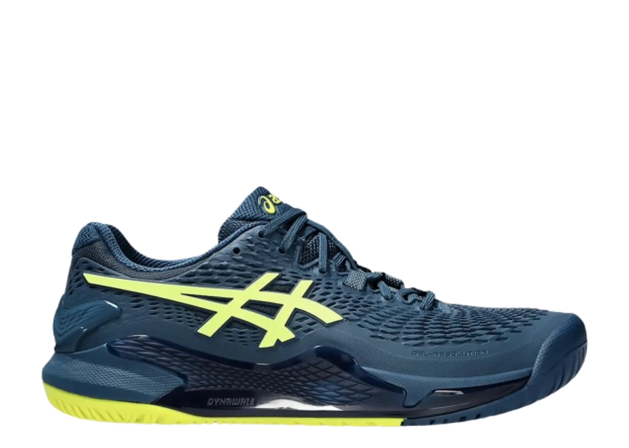 ASICS Gel-Resolution 9 Mako Blue Safety Yellow