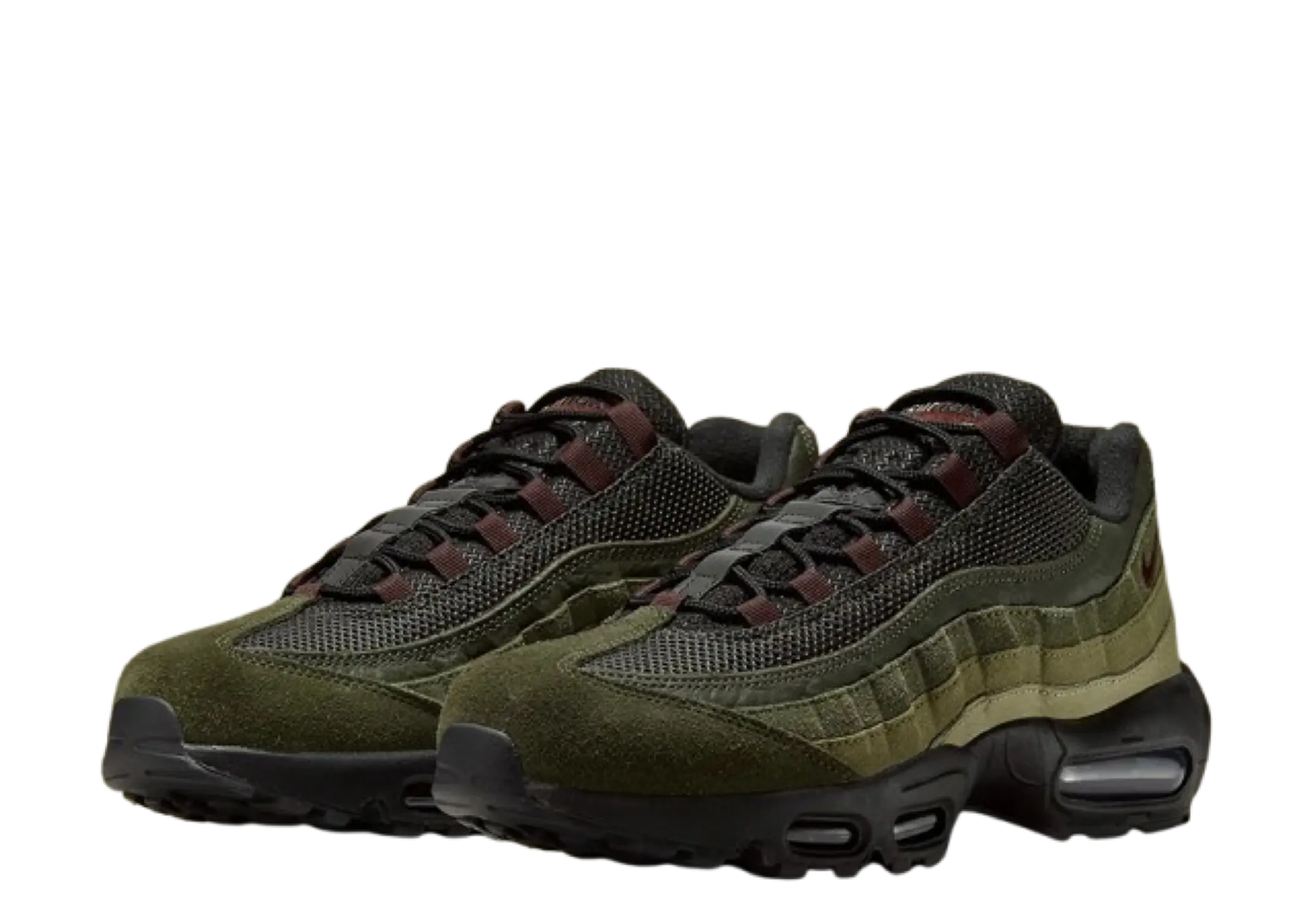 Nike Air Max 95 Black Earth Sequoia Cargo Khaki - photo 2