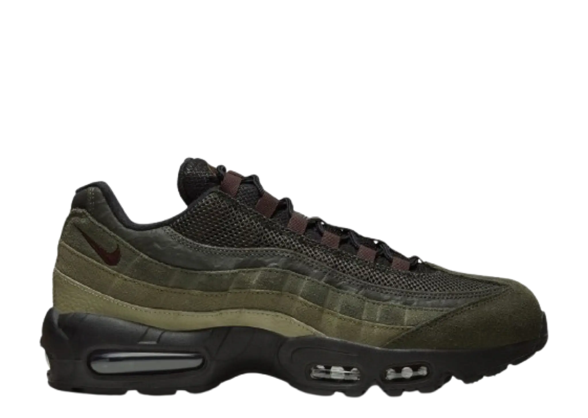 Nike Air Max 95 Black Earth Sequoia Cargo Khaki