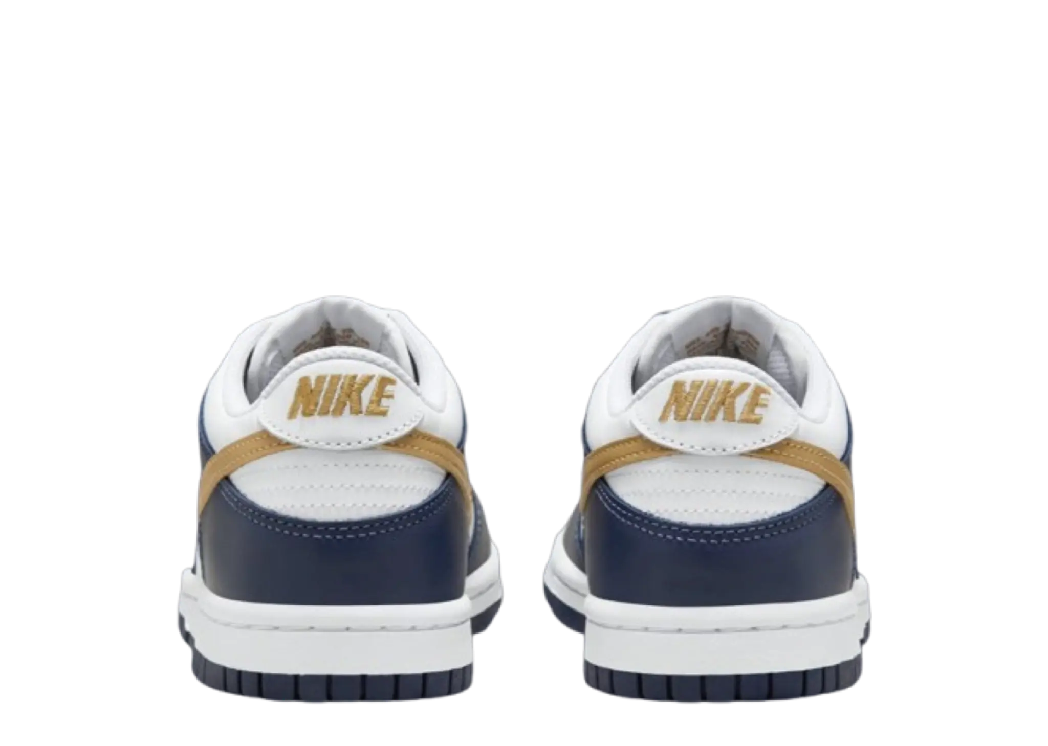 Nike Dunk Low Midnight Navy Wheat (Grade School) - photo 3