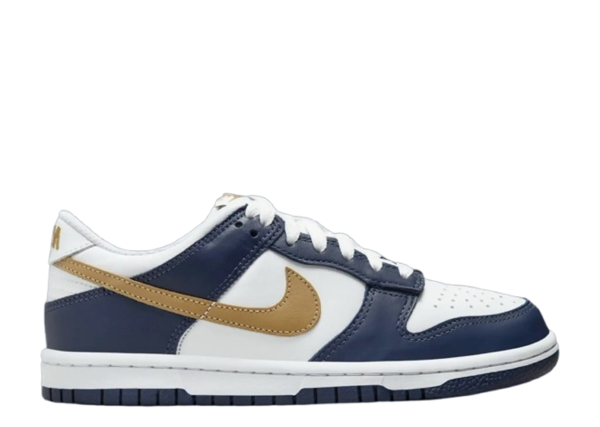 Nike Dunk Low Midnight Navy Wheat (Grade School)