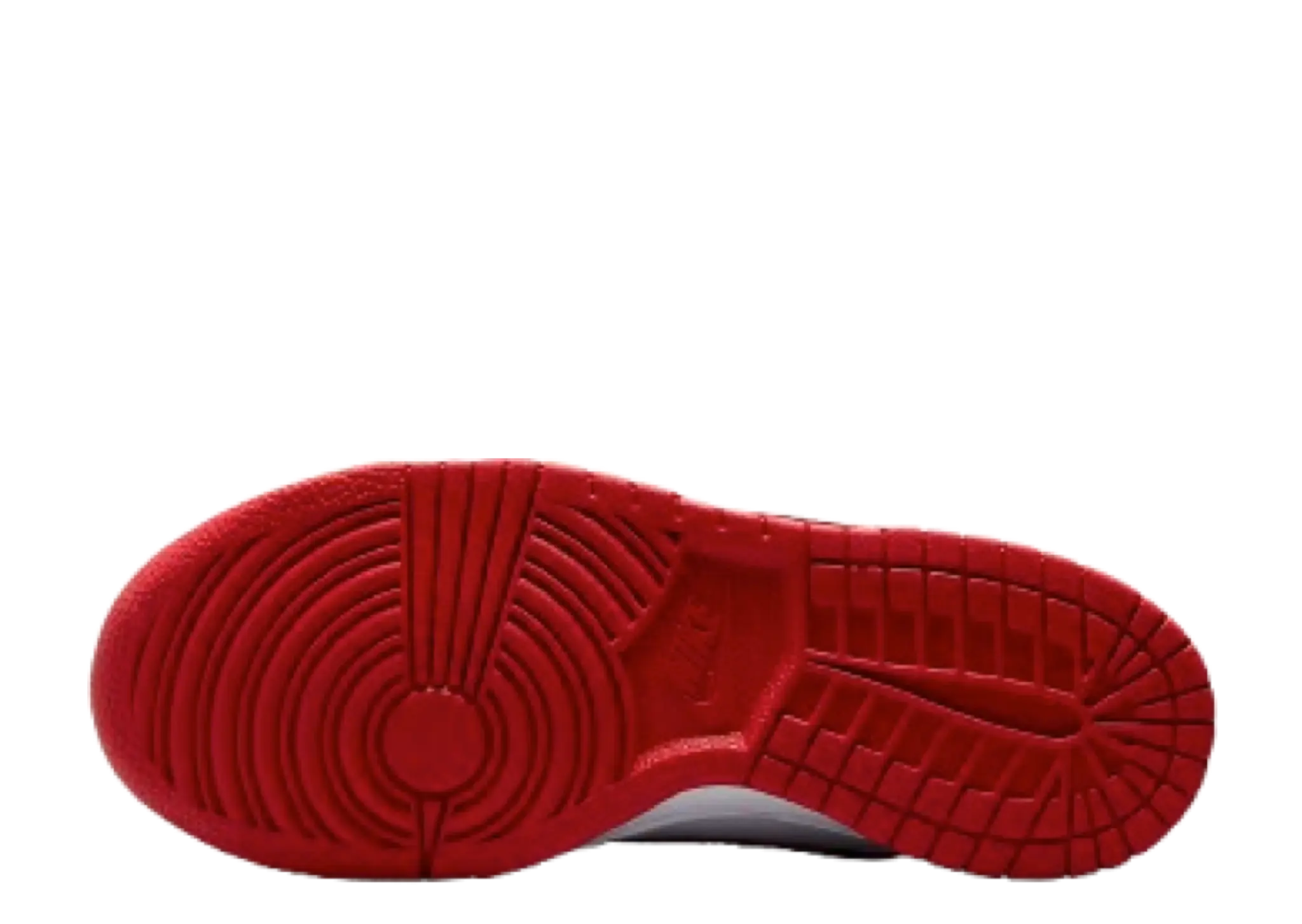Nike Dunk Low White University Red (Grade School) - photo 4