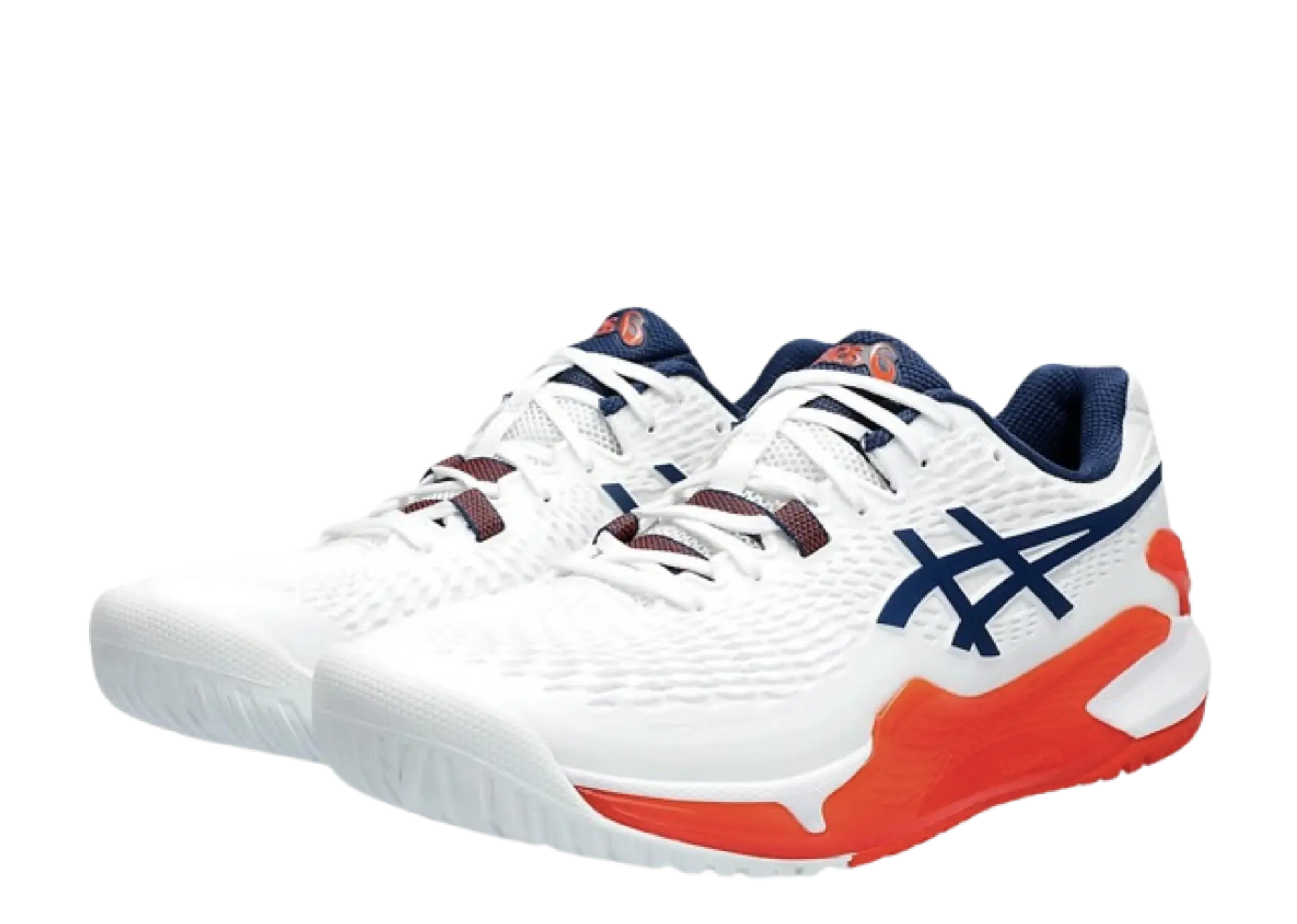 ASICS Gel-Resolution 9 White Blue Expanse Koi - photo 2