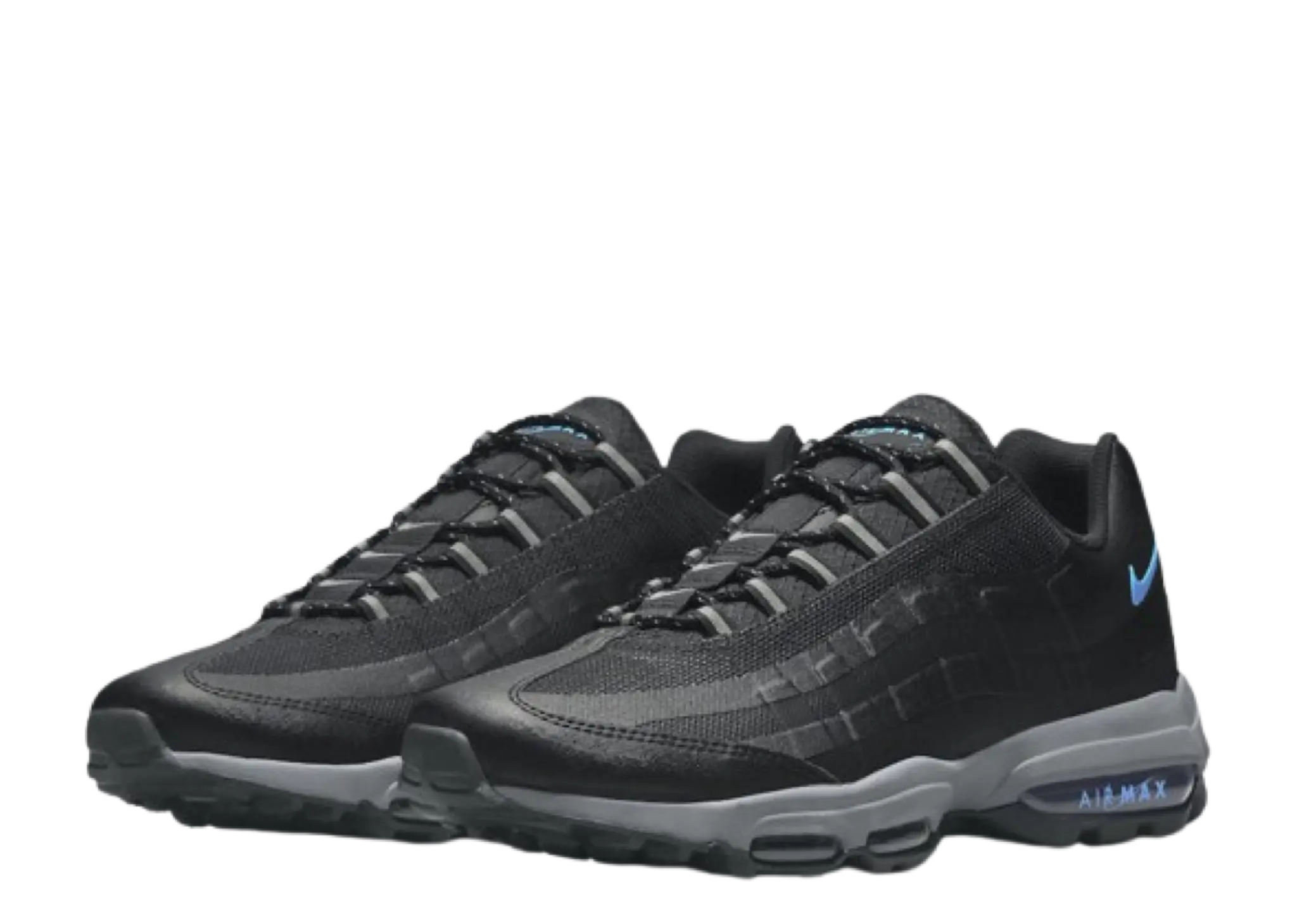 Nike Air Max 95 Ultra Black Blue Grey - photo 2