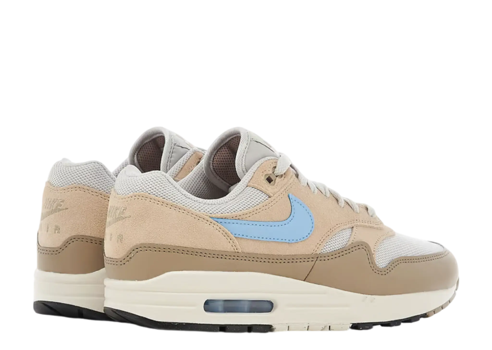 Nike Air Max 1 Essential Light Bone Psychic Blue - photo 3