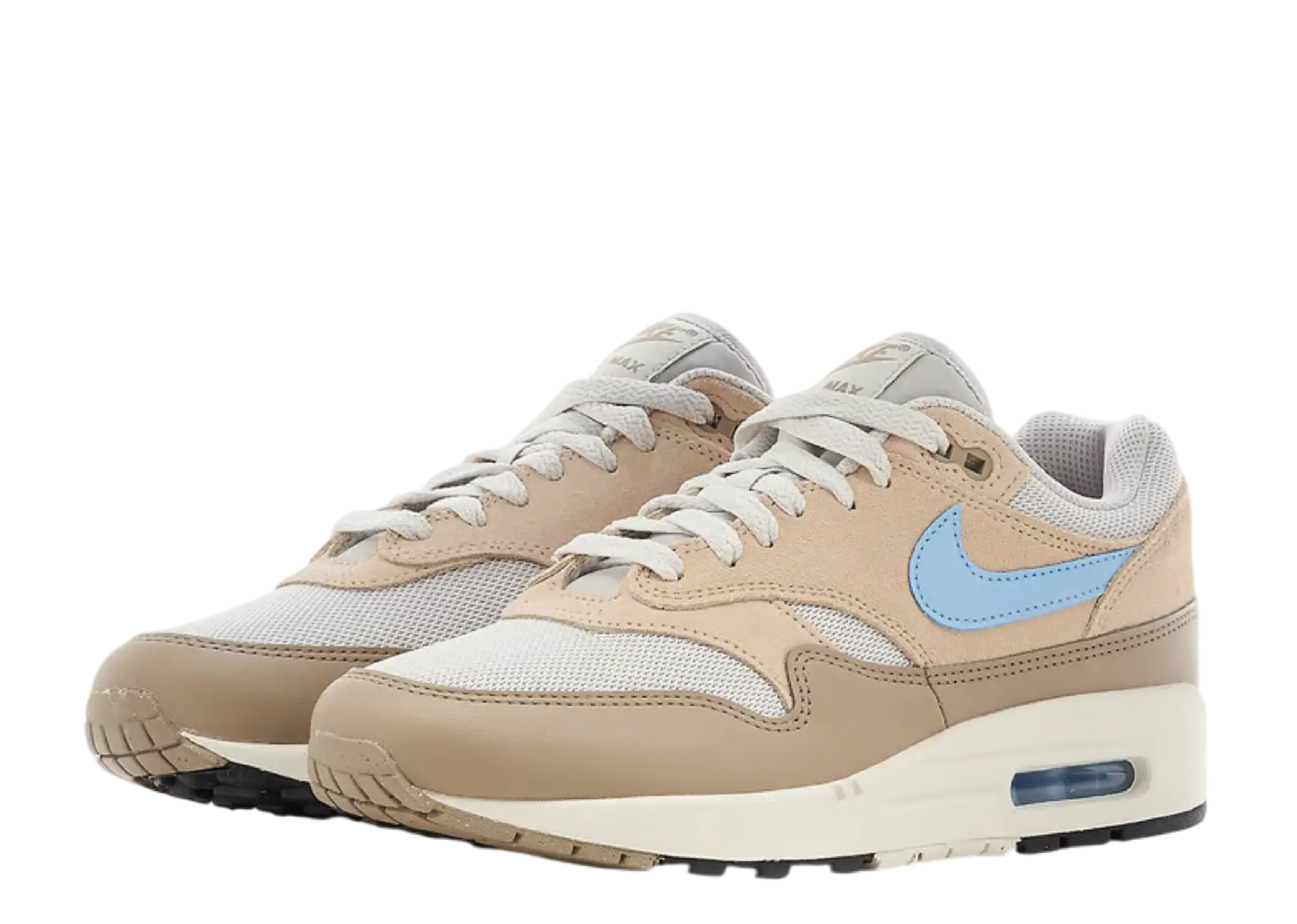 Nike Air Max 1 Essential Light Bone Psychic Blue - photo 2