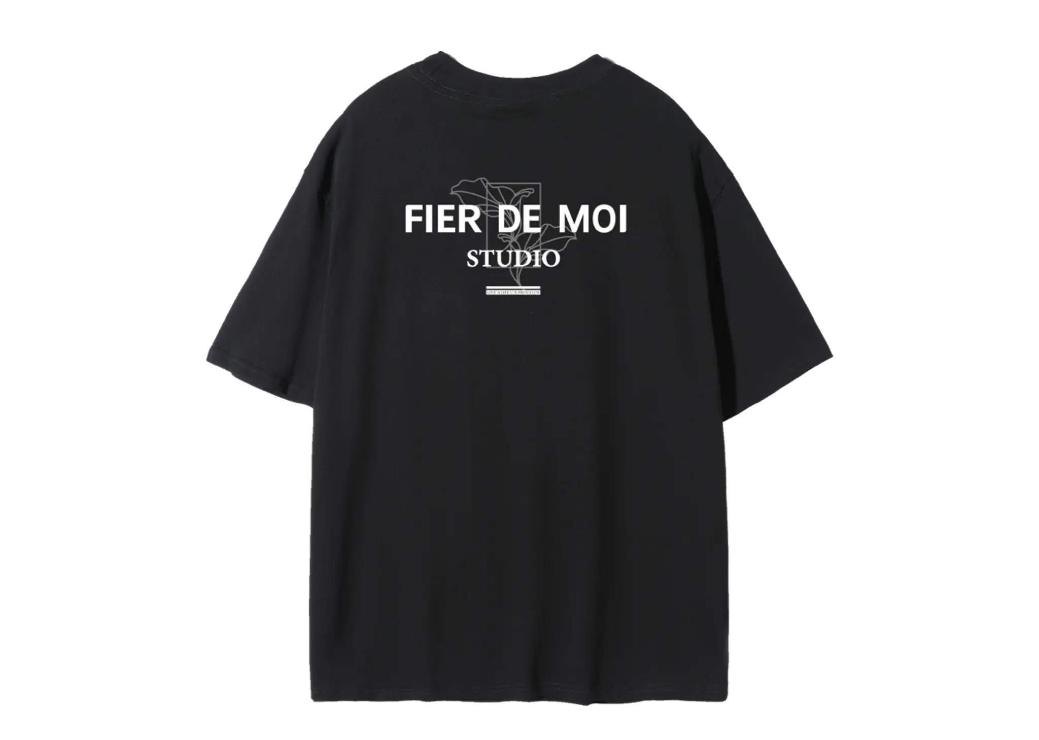Fier De Moi Studio T-shirt Black