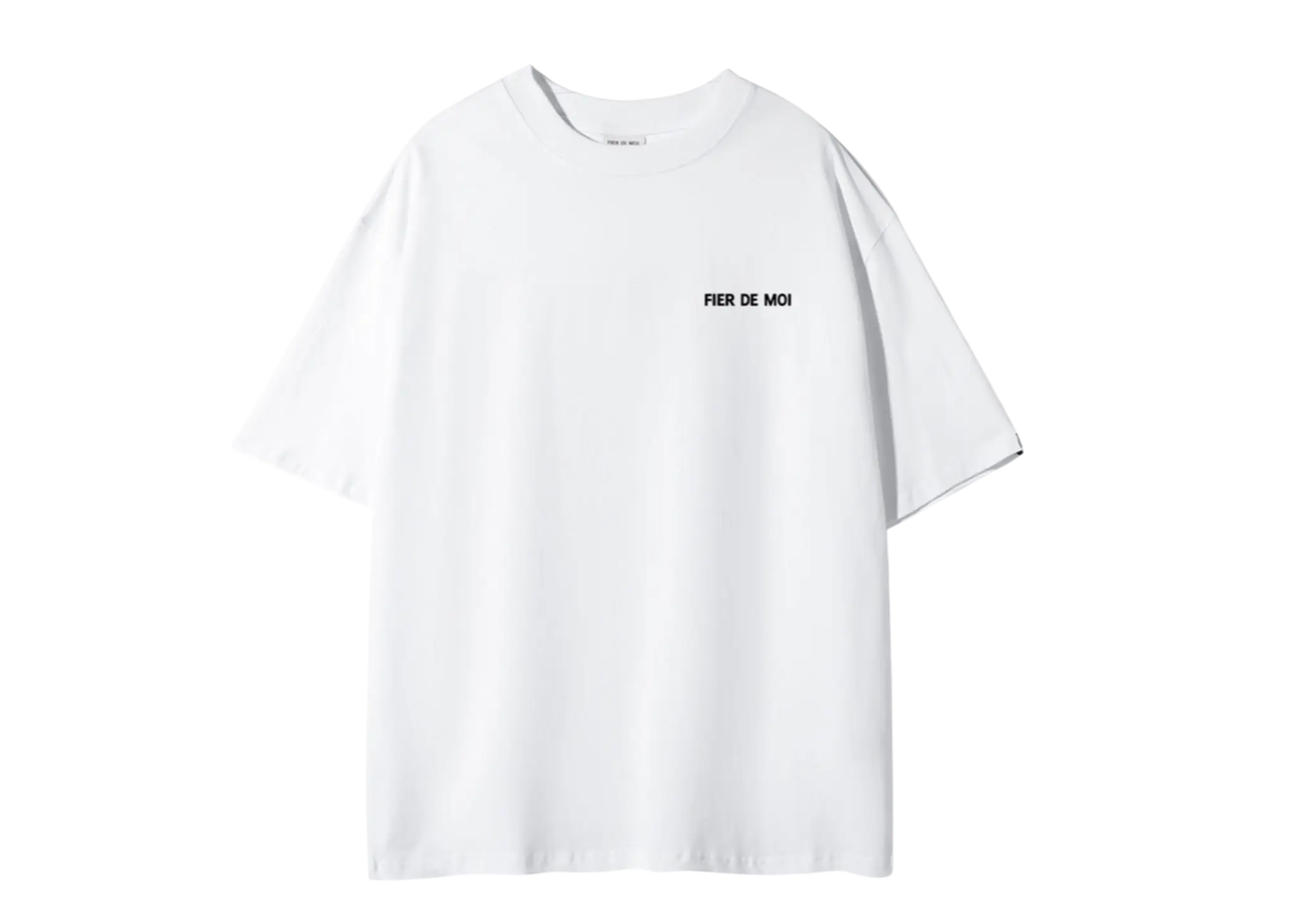 Fier De Moi Flying Whale T-shirt White - photo 2