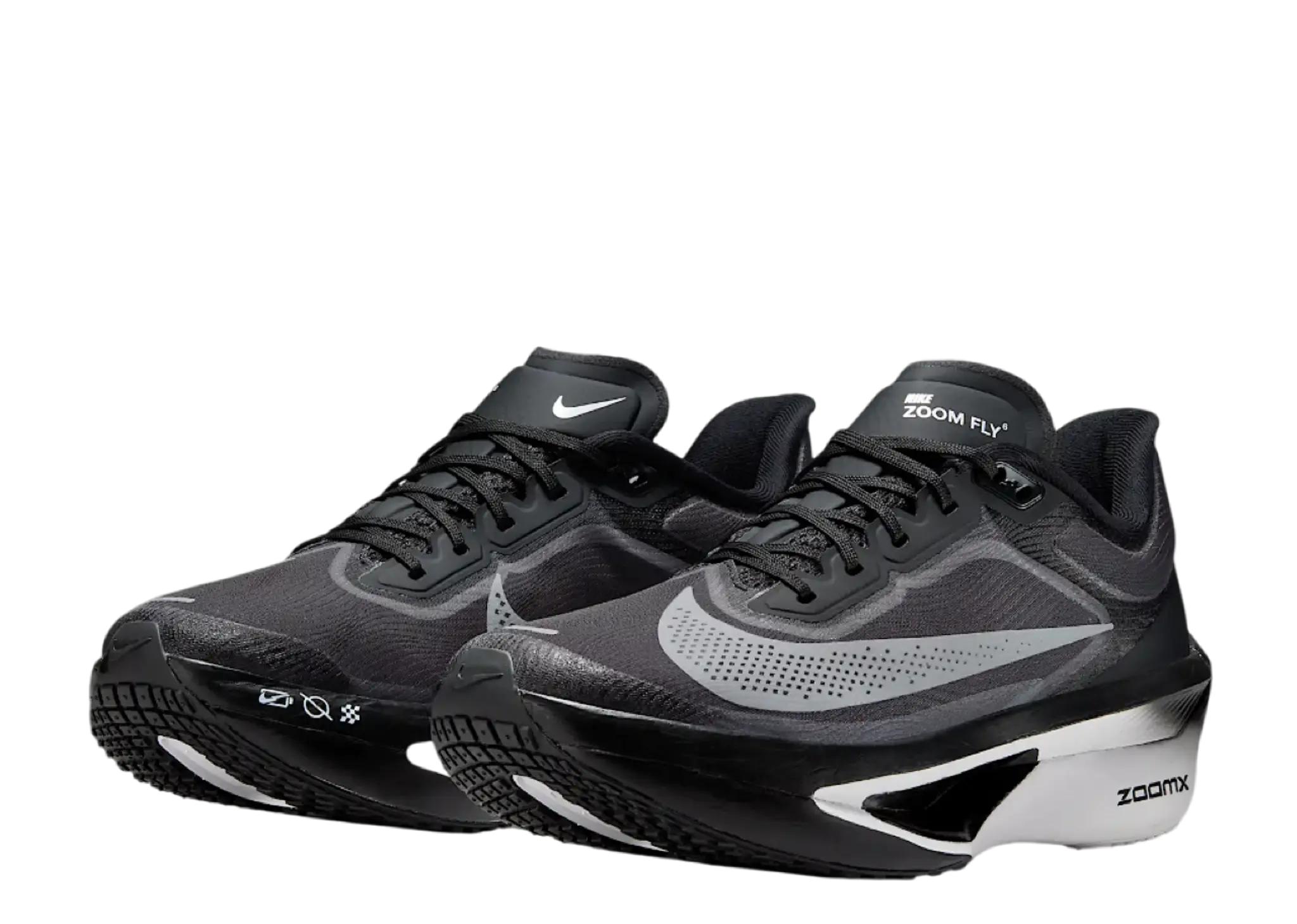 Nike Zoom Fly 6 Black Light Smoke Grey (Women's) - photo 2