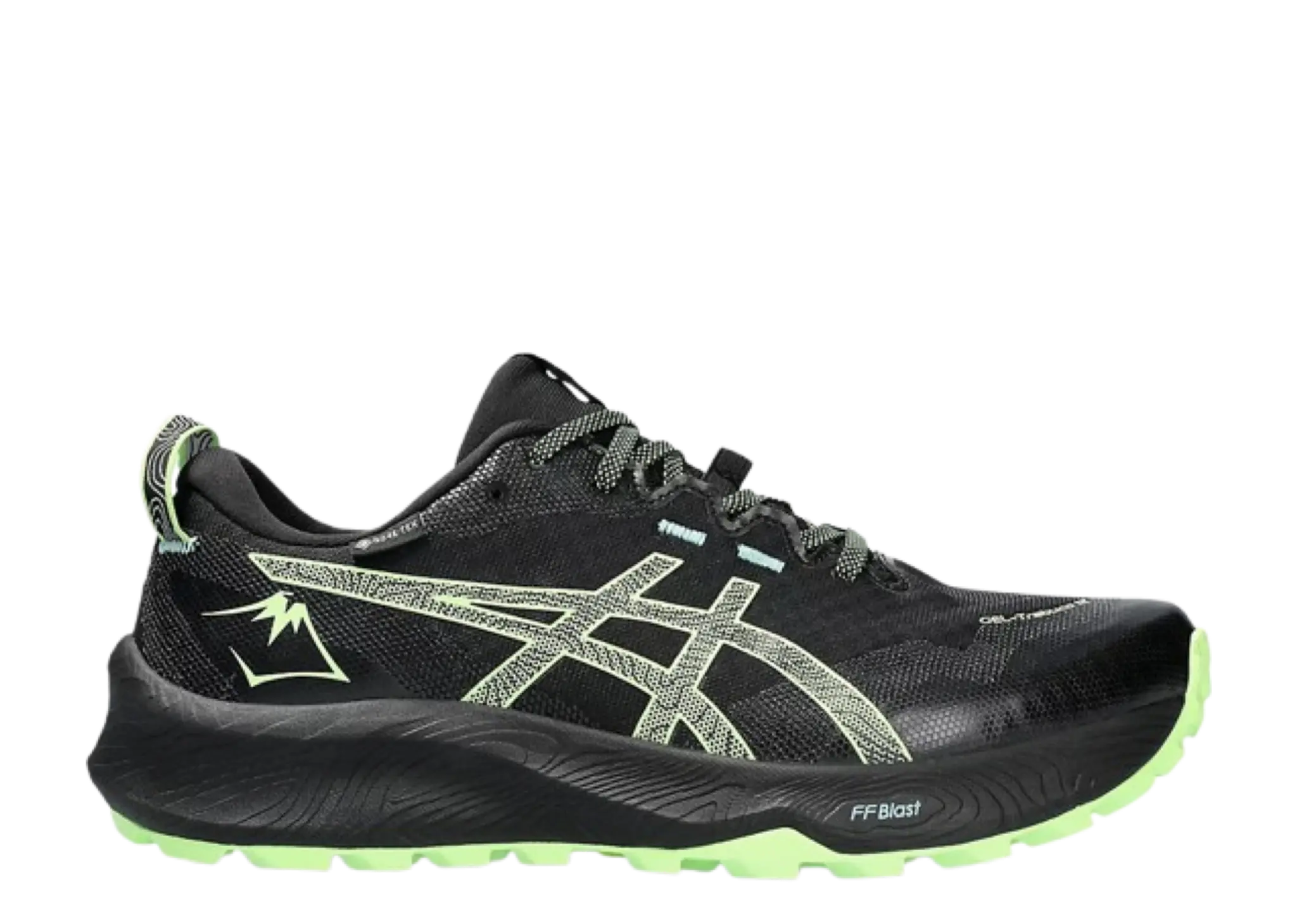 ASICS Gel-Trabuco 12 GTX Black Illuminate Green