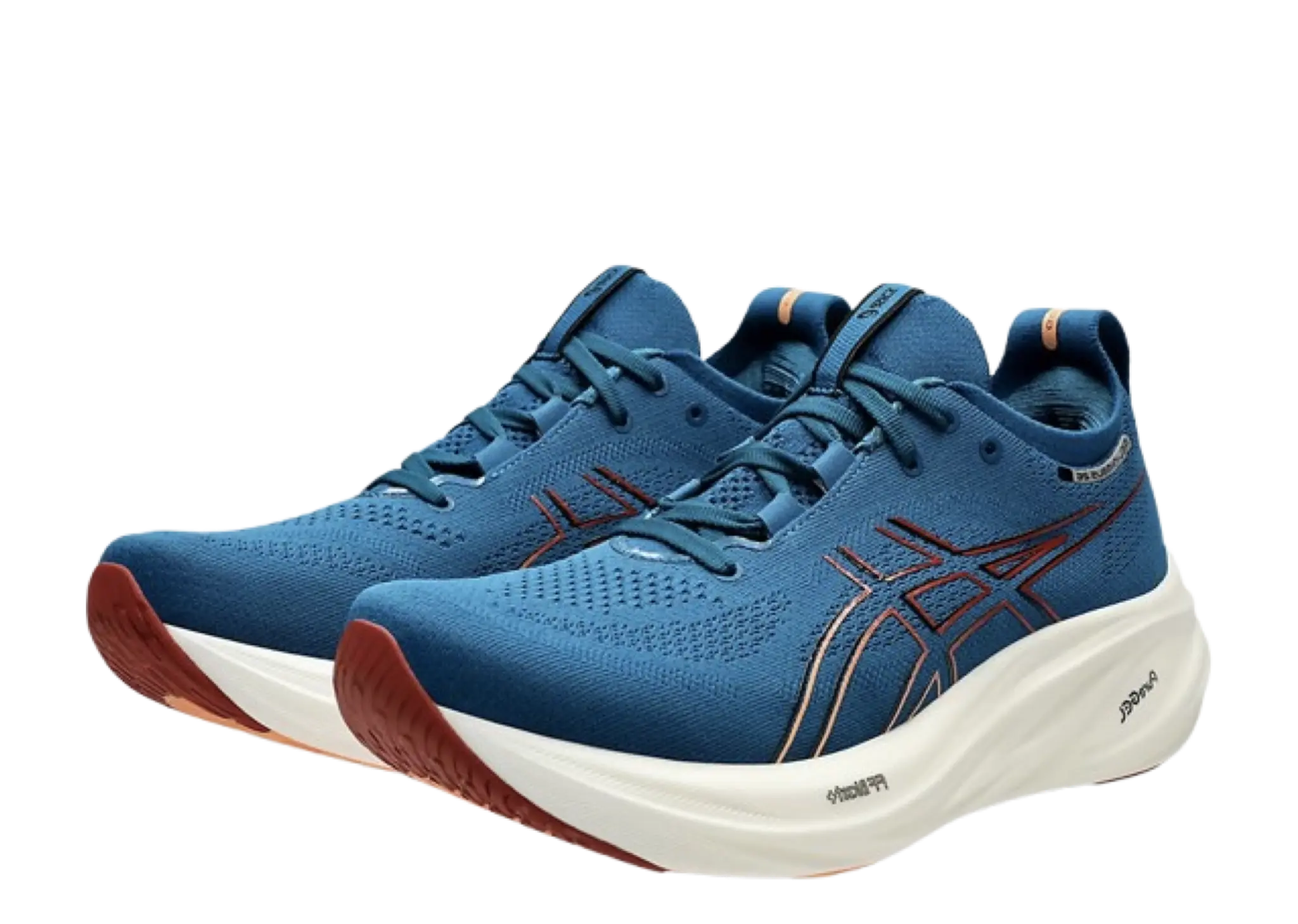 ASICS Gel-Nimbus 26 Rich Navy Faded Orange - photo 2