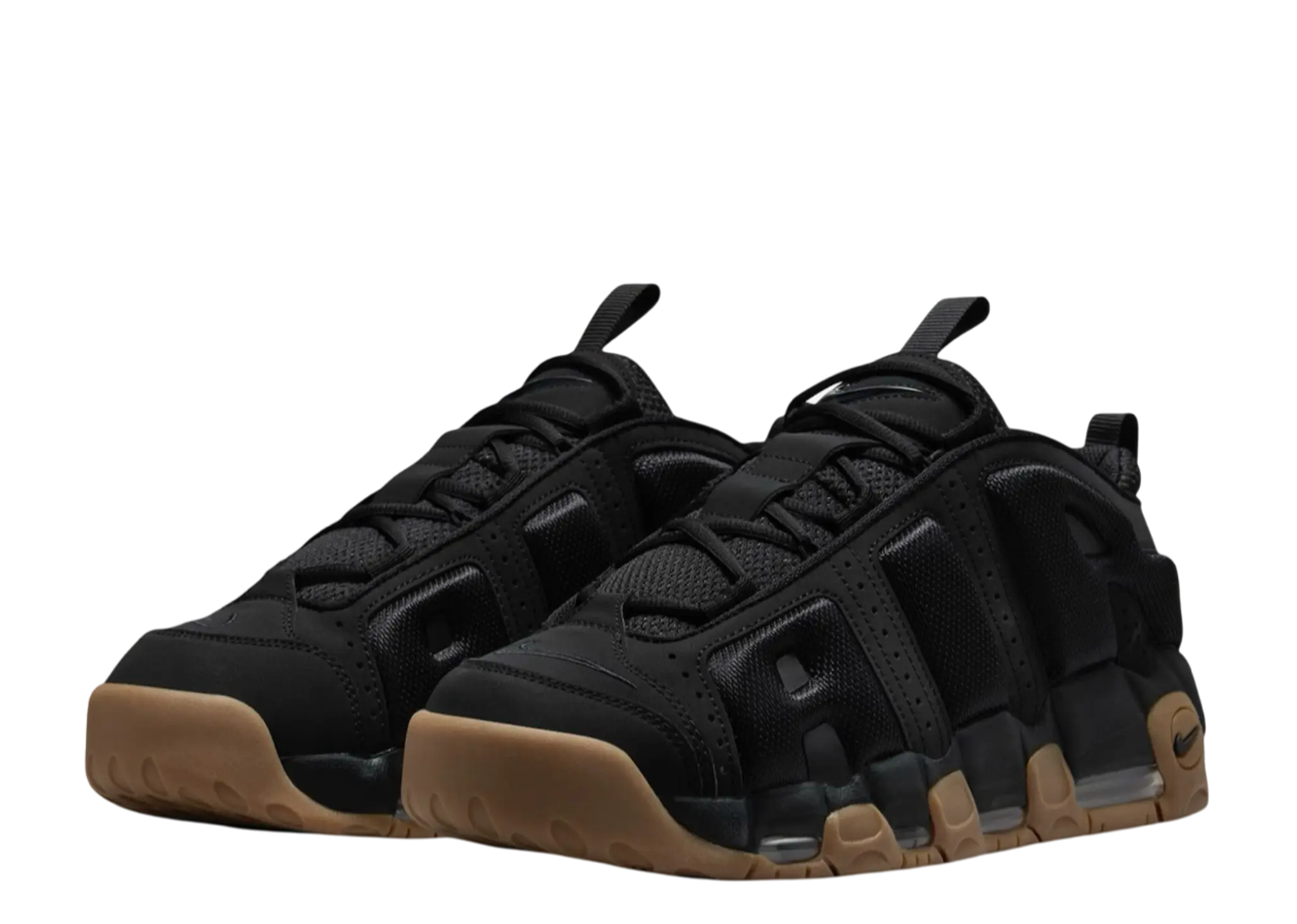 Nike Air More Uptempo Low Black Gum - photo 2