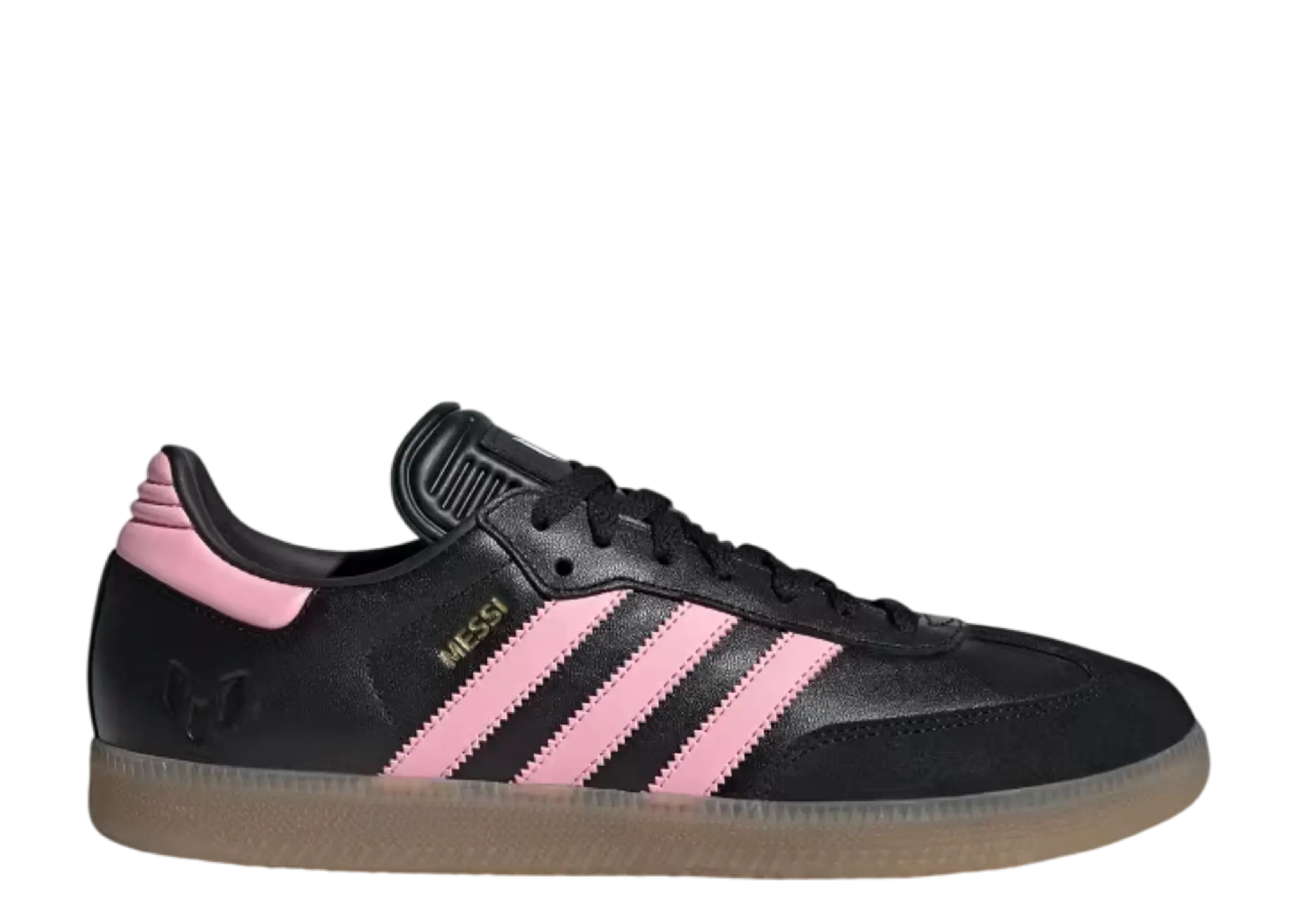 Adidas Samba Messi Black Gold Metallic