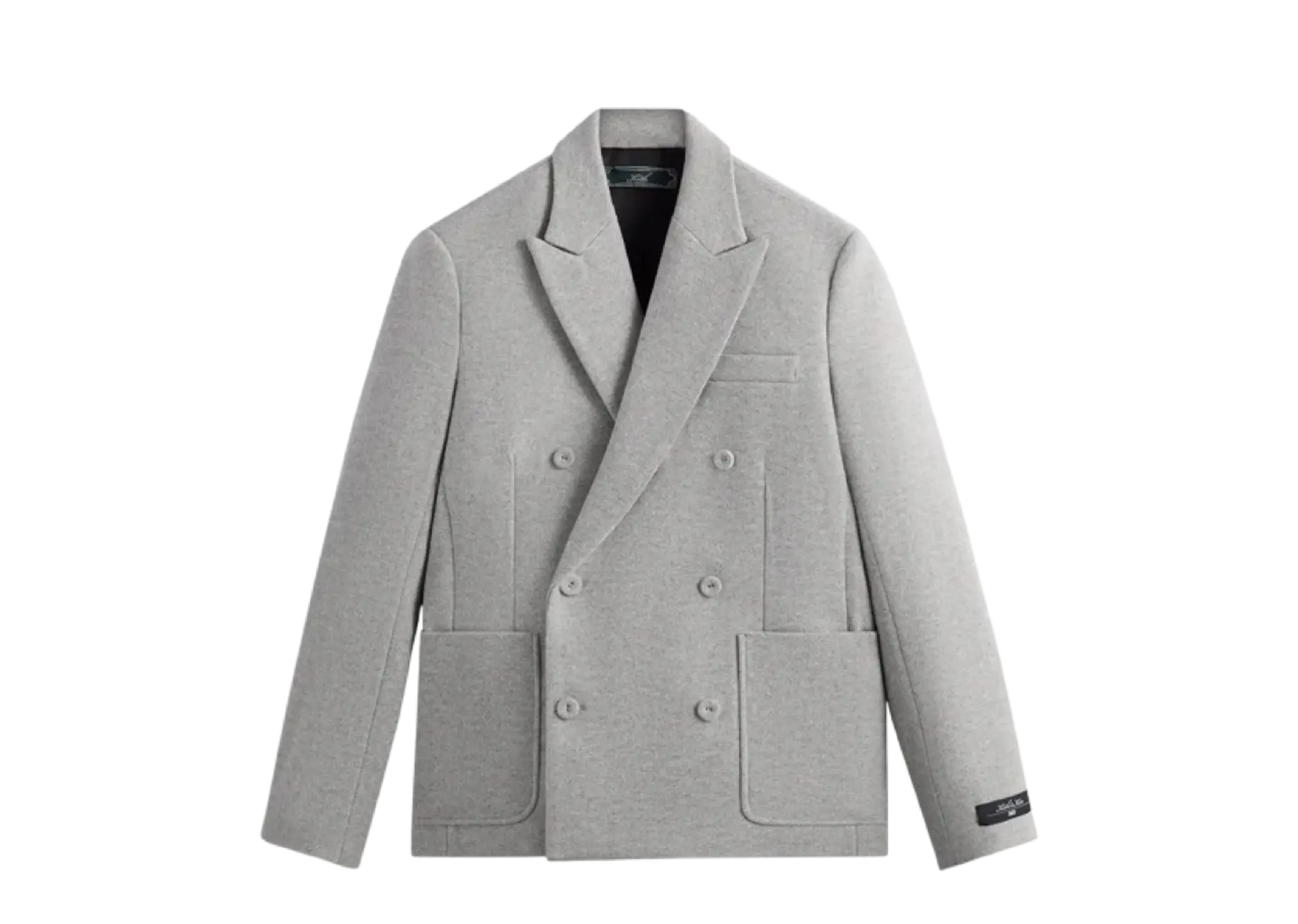 Kith Felted Jersey Julius Blazer Heather Grey