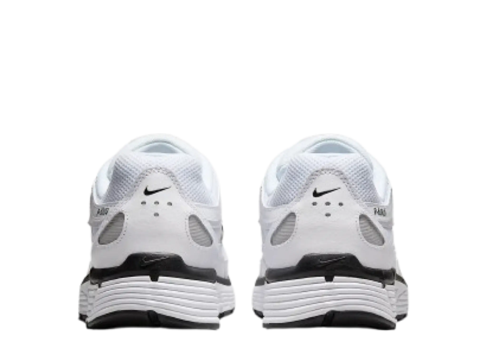 Nike P-6000 White Metallic Silver Black - photo 3