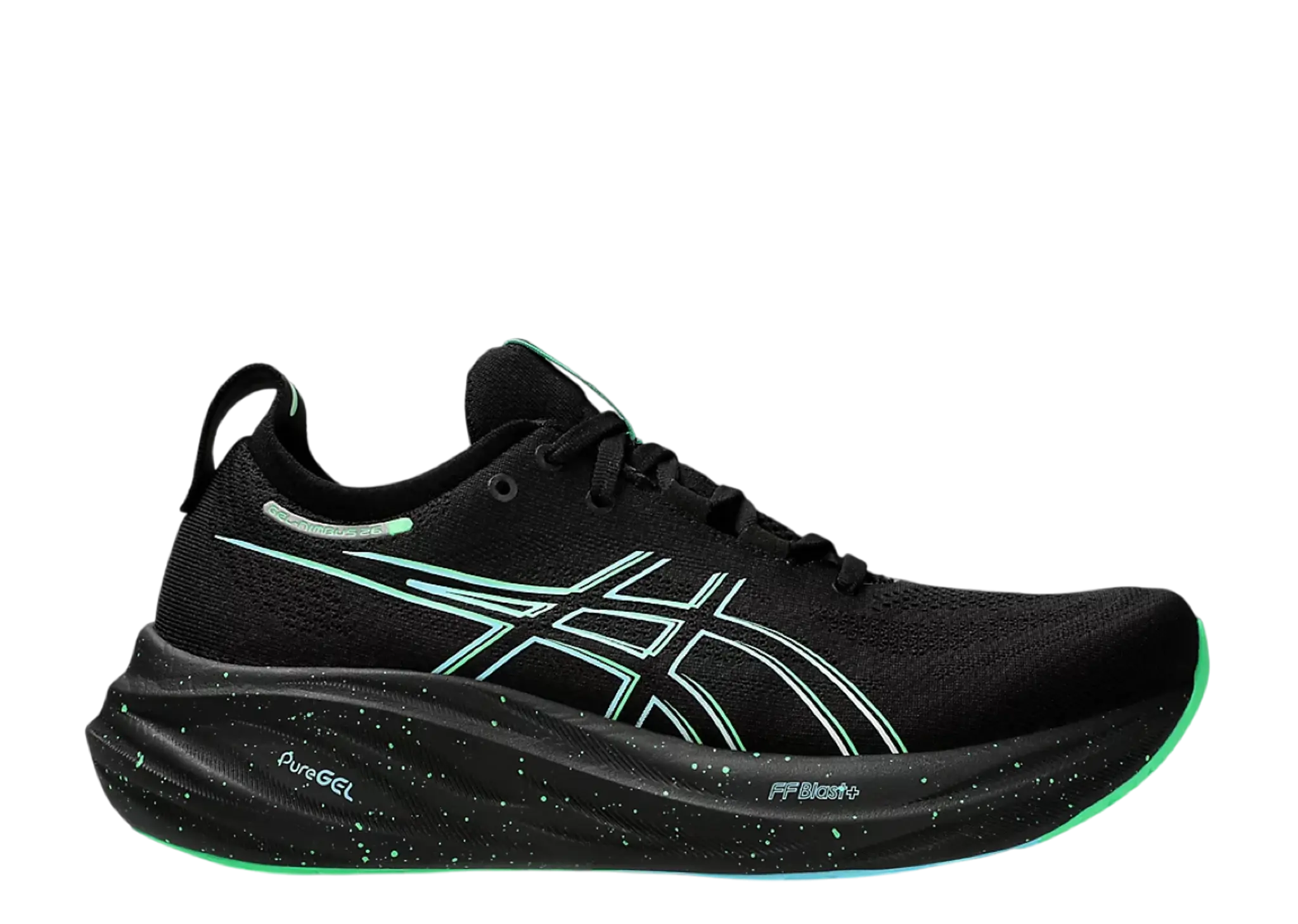 ASICS Gel-Nimbus 26 Black Soothing Sea