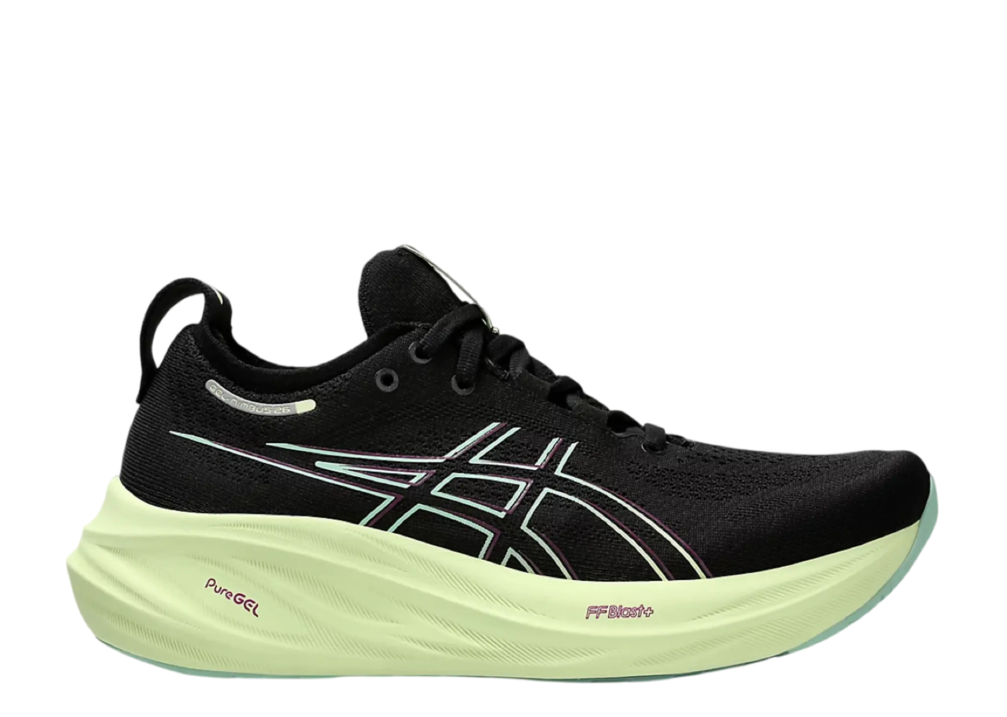 ASICS Gel-Nimbus 26 Black Cool Matcha (Women's)