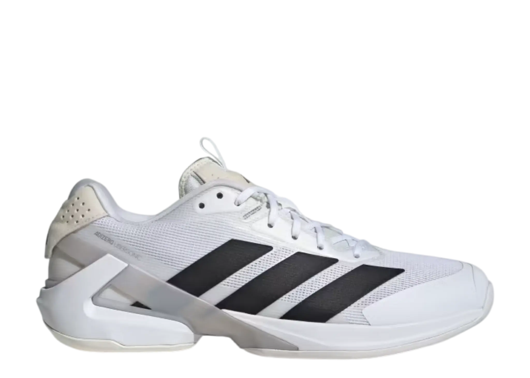 Adidas Adizero Ubersonic 5 Tennis White Silver Metallic