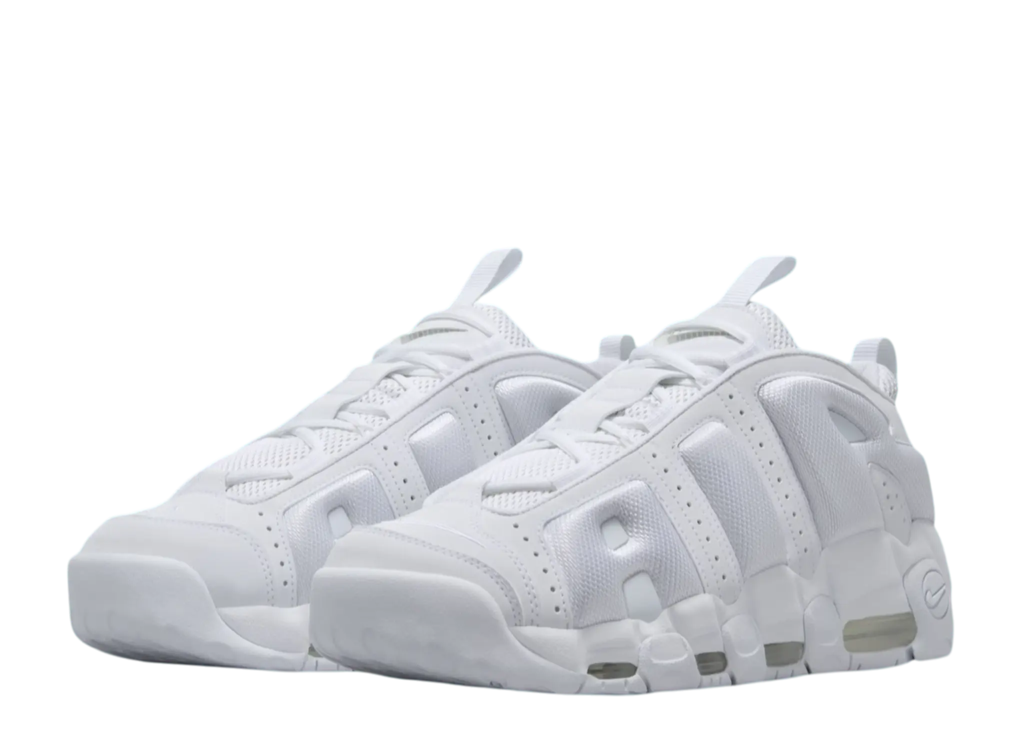 Nike Air More Uptempo Low Triple White - photo 2