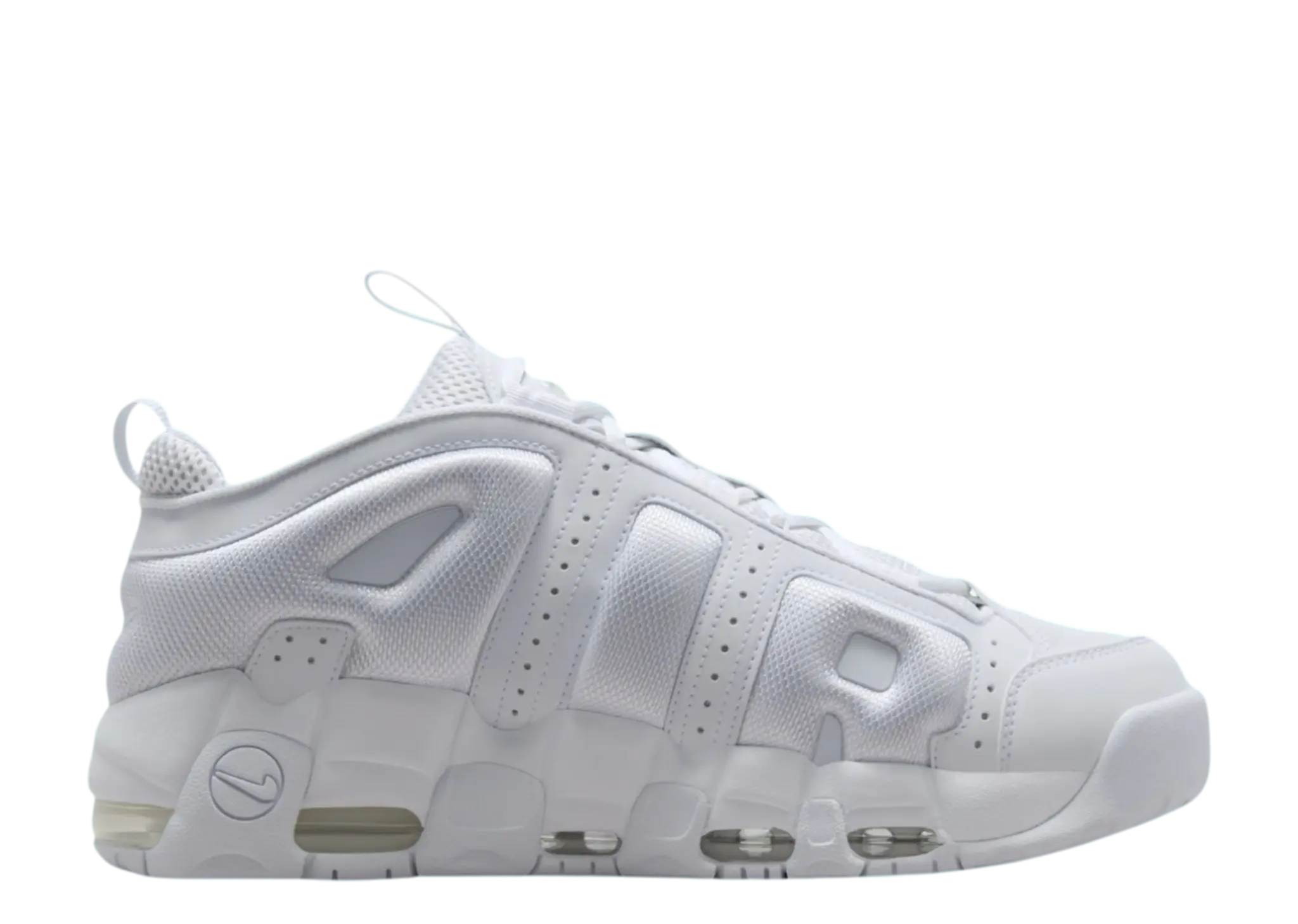 Nike Air More Uptempo Low Triple White