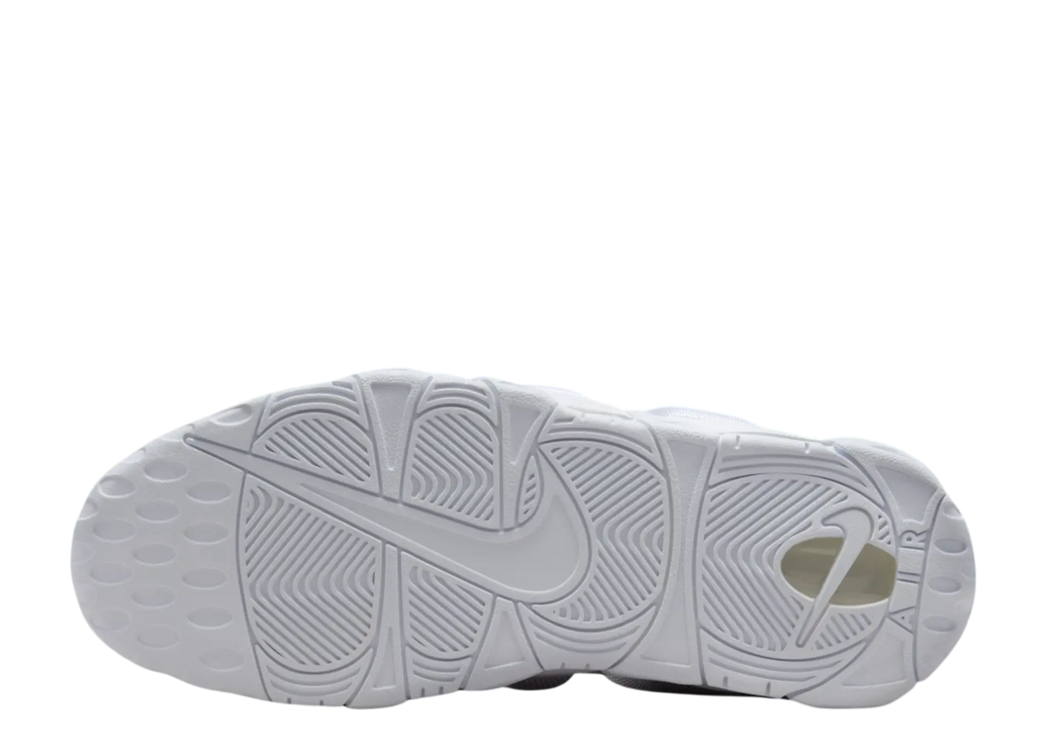 Nike Air More Uptempo Low Triple White - photo 4