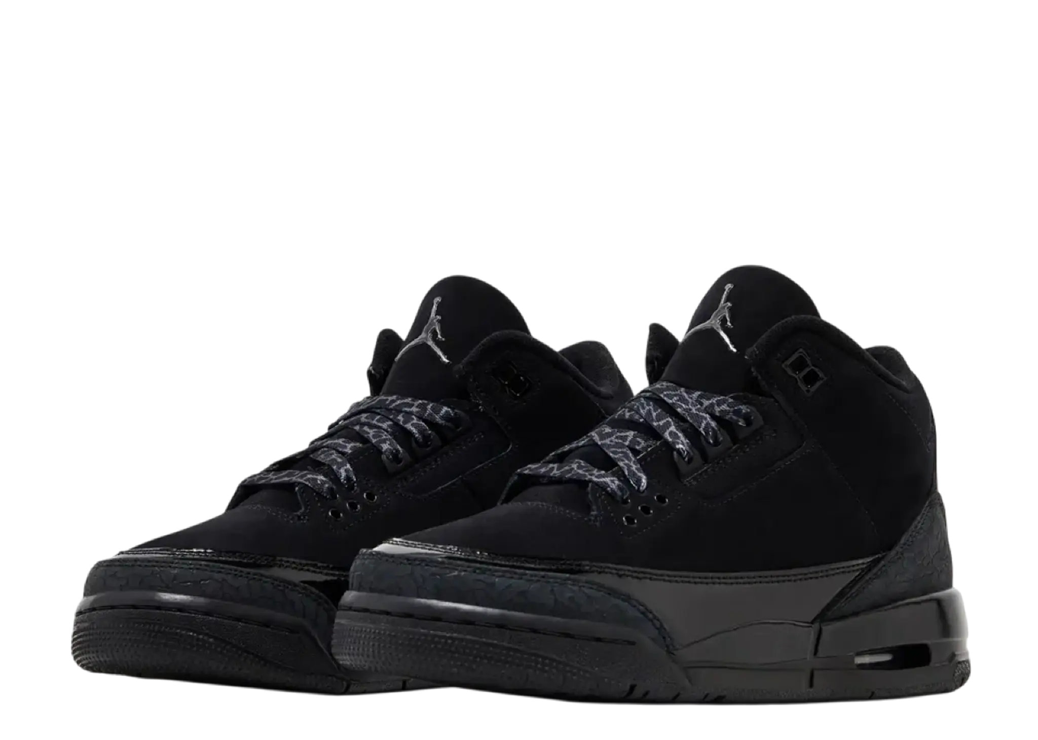 Air Jordan 3 Retro Black Cat (2025) (Grade School) - photo 2