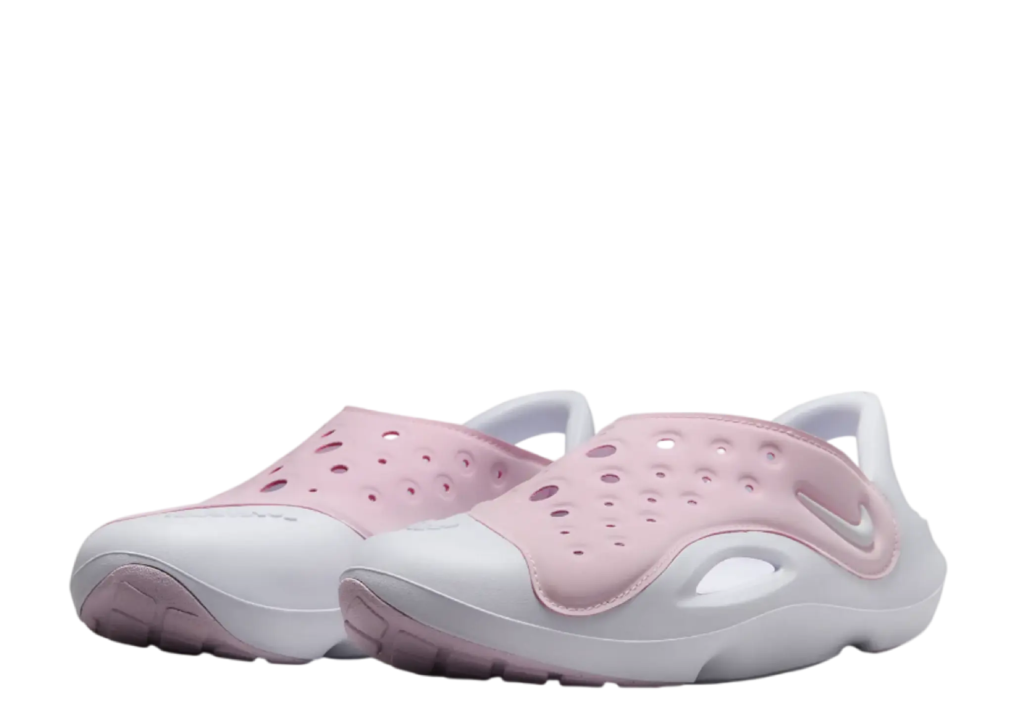 Nike Aqua Swoosh Pink White (Grade School) - photo 2