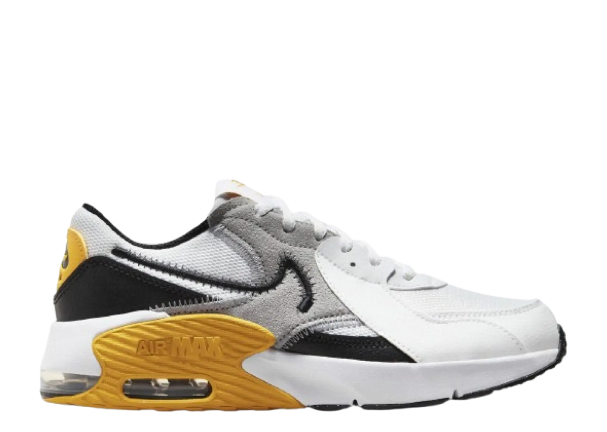 Nike Air Max Excee White University Gold Wolf Grey Black (Grade School)