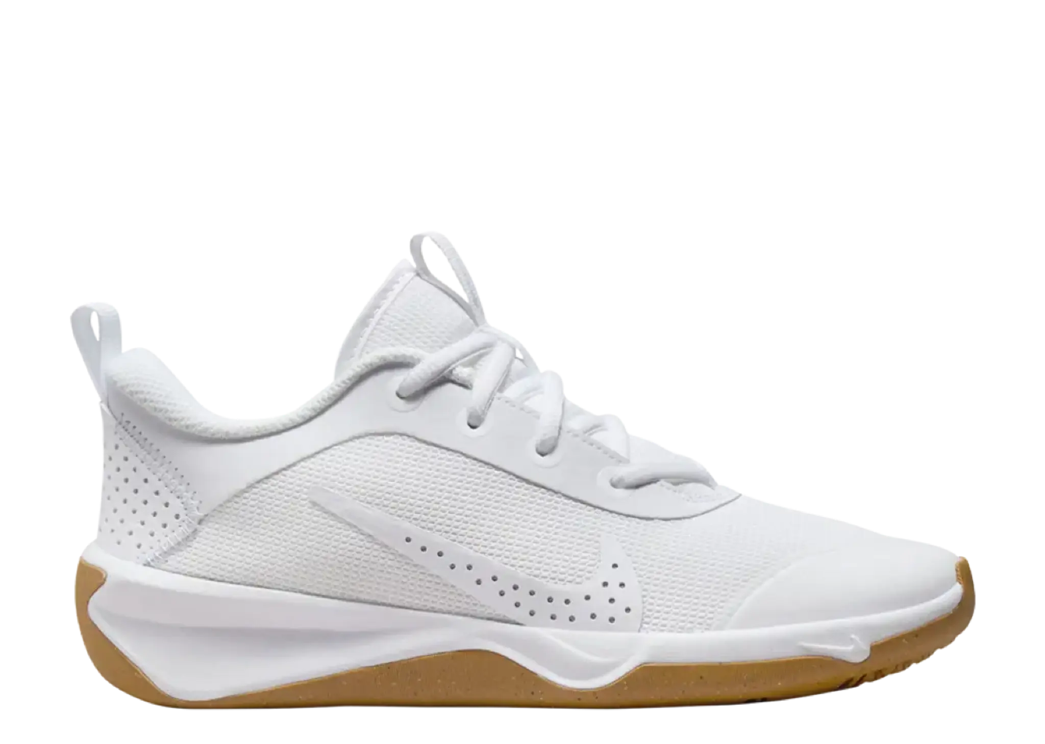 Nike Omni Multi-Court White Gum (Grade School)