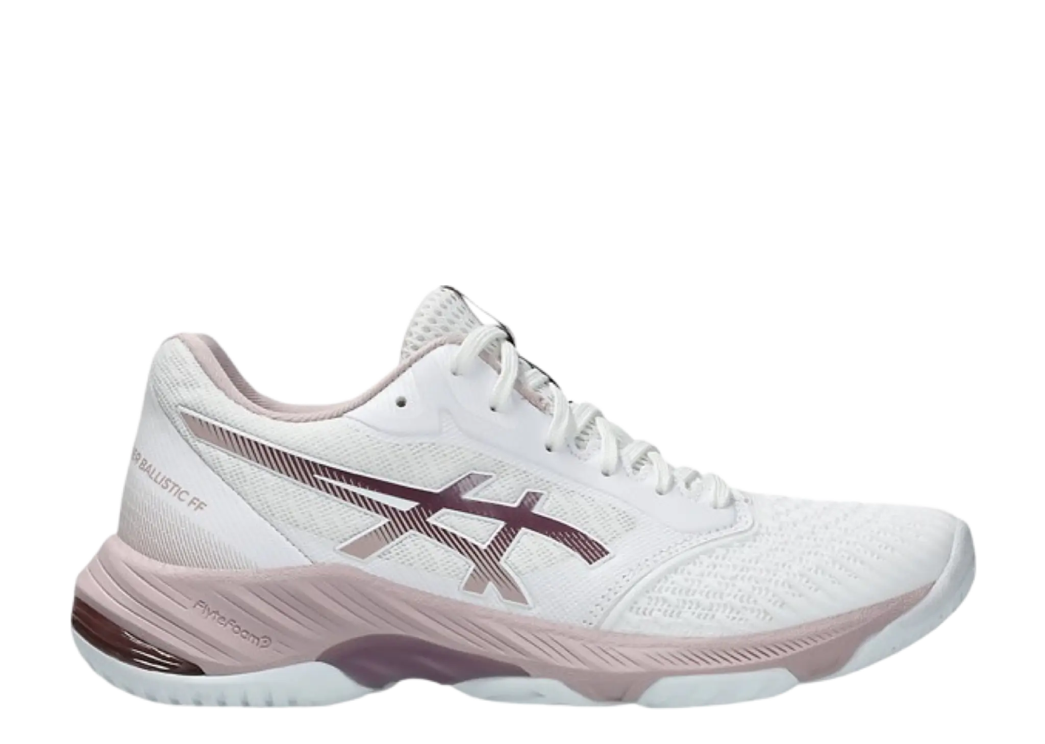 ASICS Netburner Ballistic FF 3 White Watershed Rose (Women's)