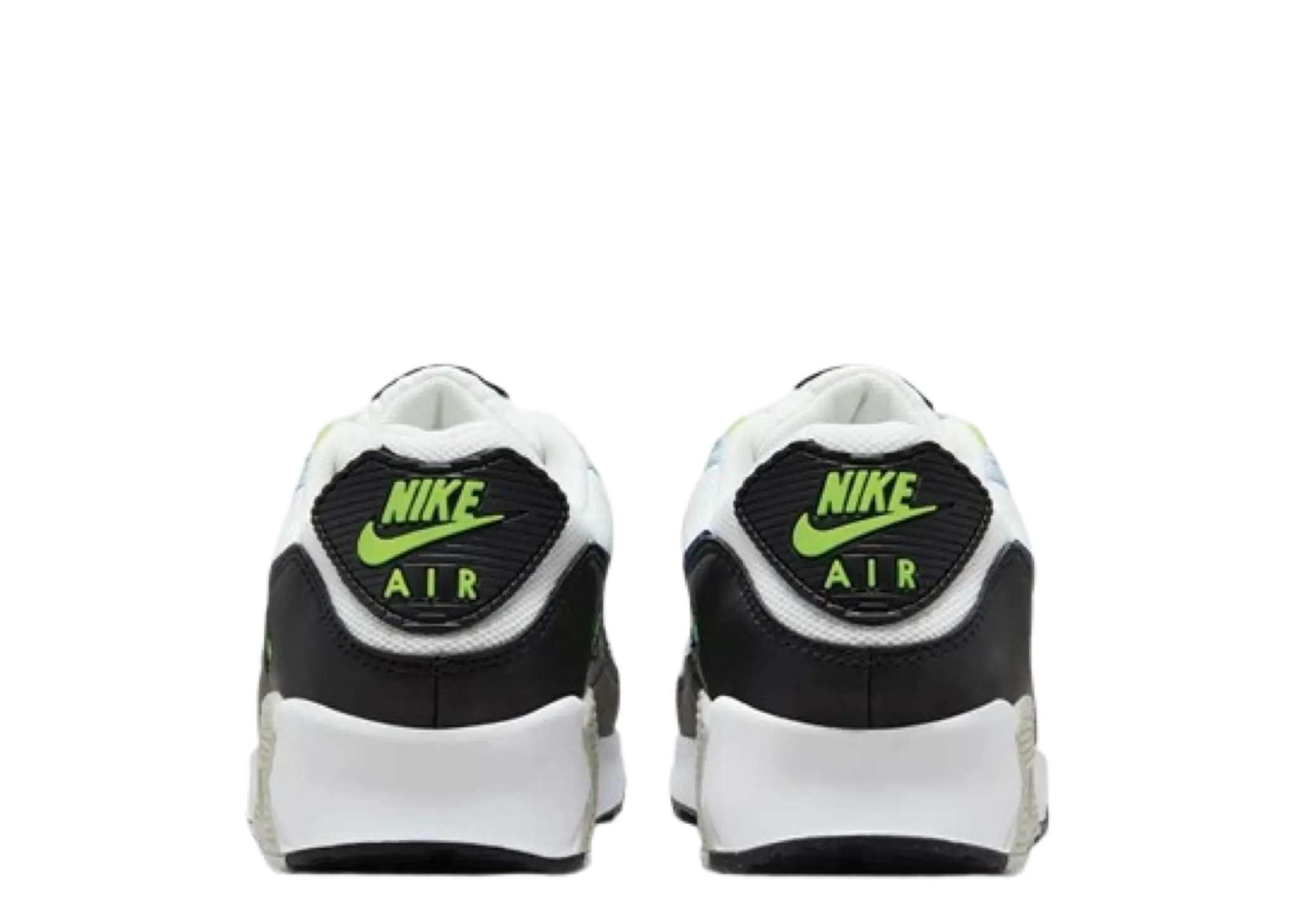 Nike Air Max 90 White Blue Tint Volt (Women's) - photo 3