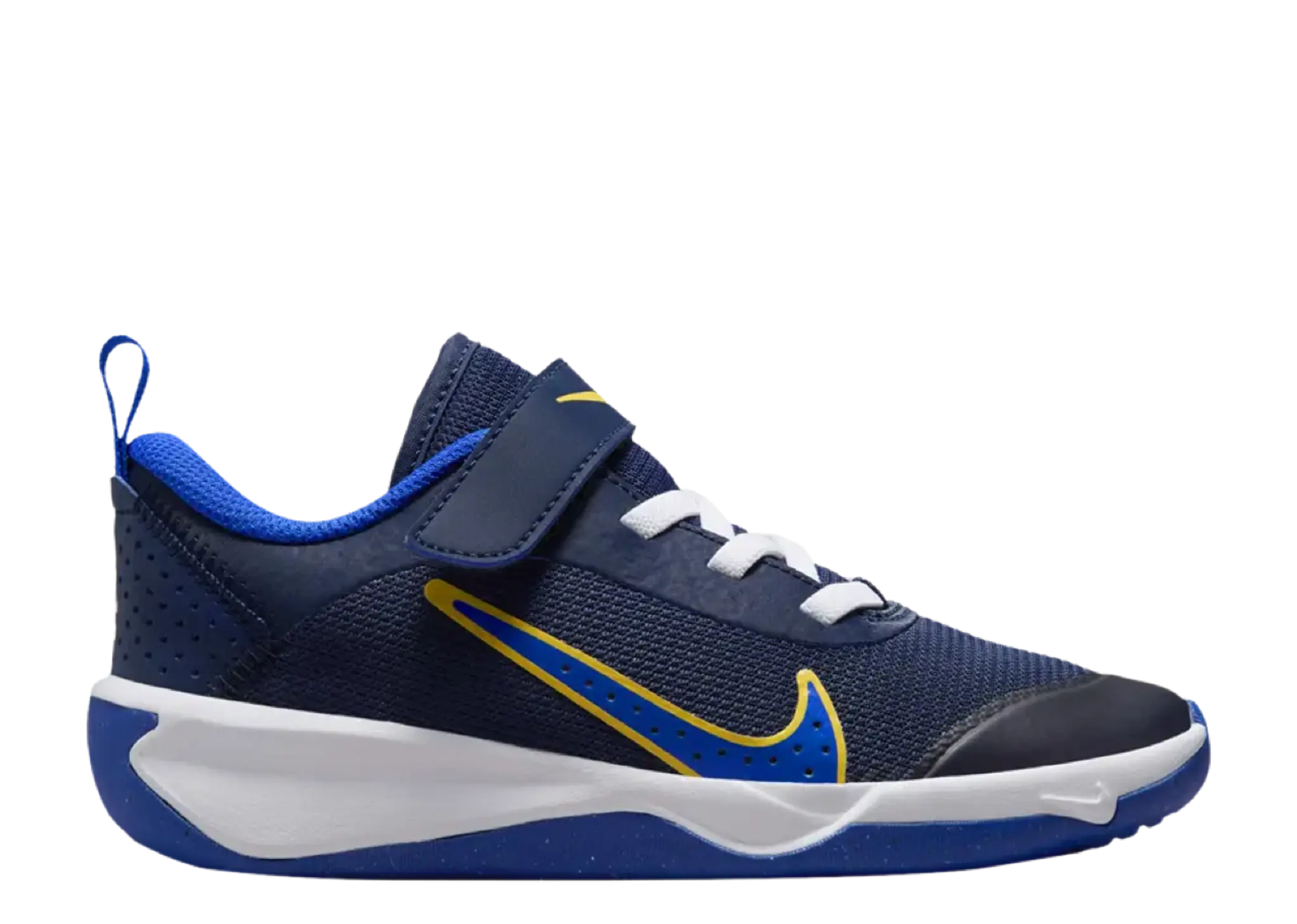 Nike Omni Multi-Court Midnight Navy Saturn Gold (Pre-School)