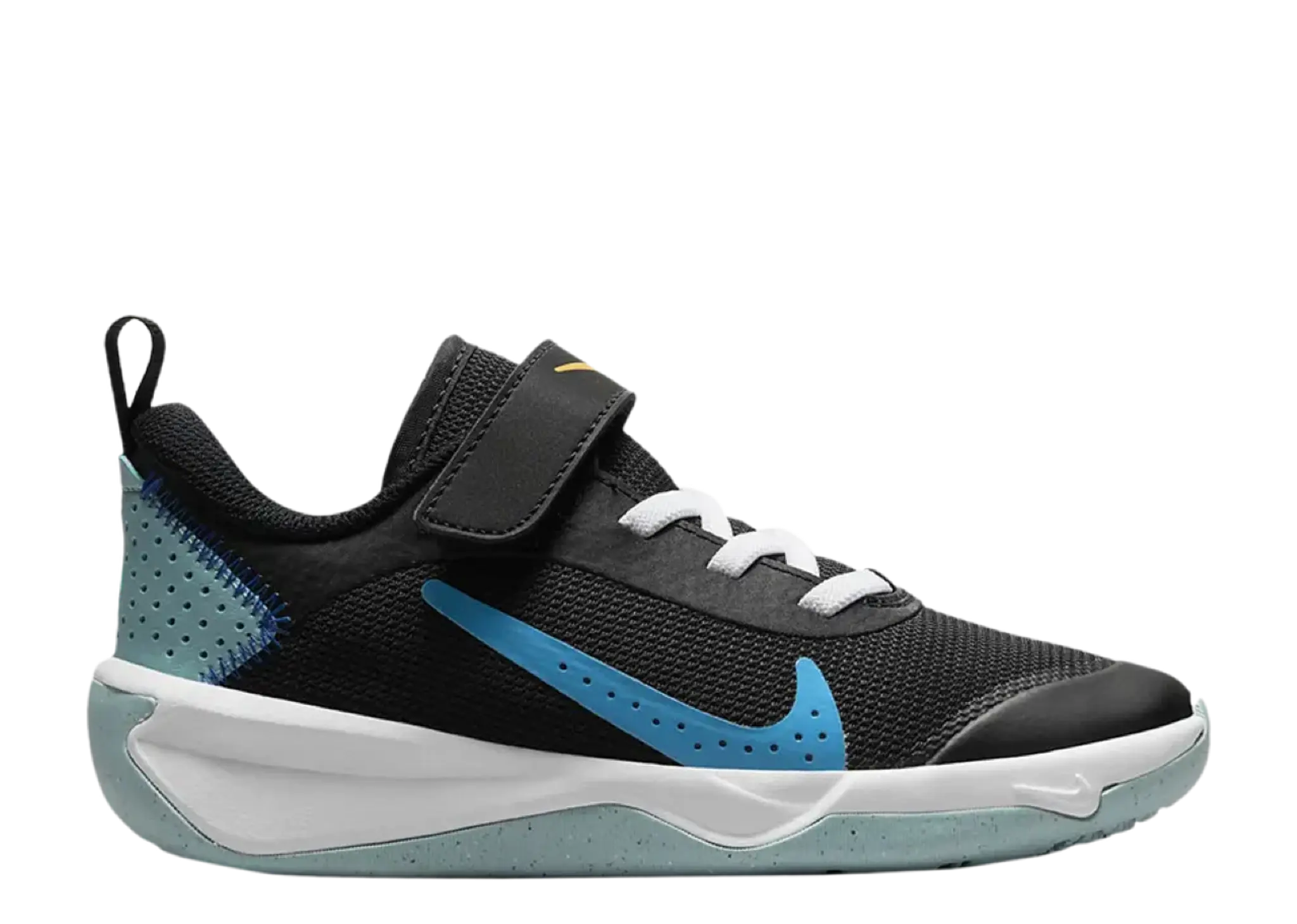 Nike Omni Multi-Court Black Blue Lightning (Pre-School)