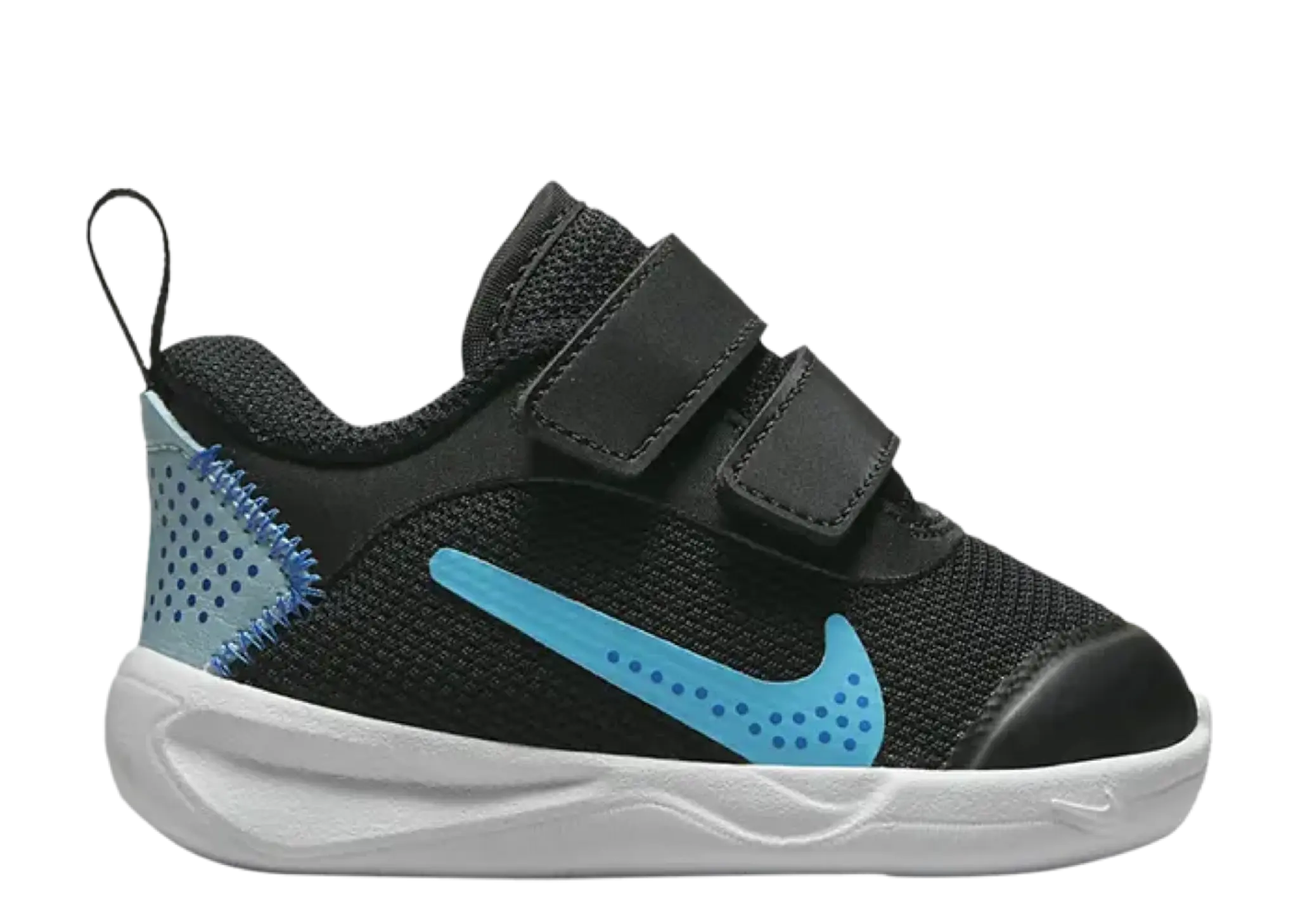 Nike Omni Multi-Court Black Blue Lightning (Toddler)