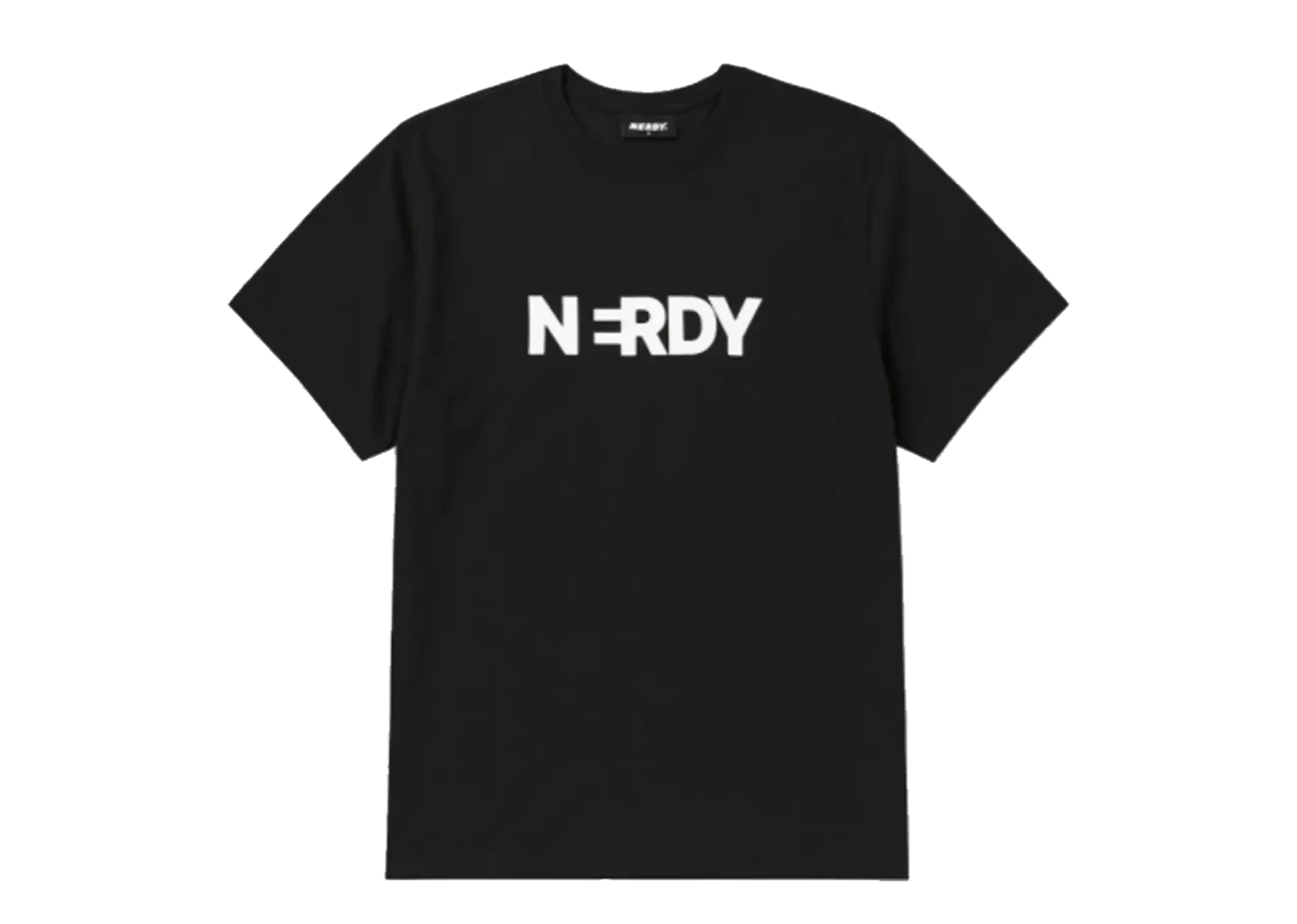 Nerdy Blank Big Logo Short Sleeve T-Shirt (24SS) Black