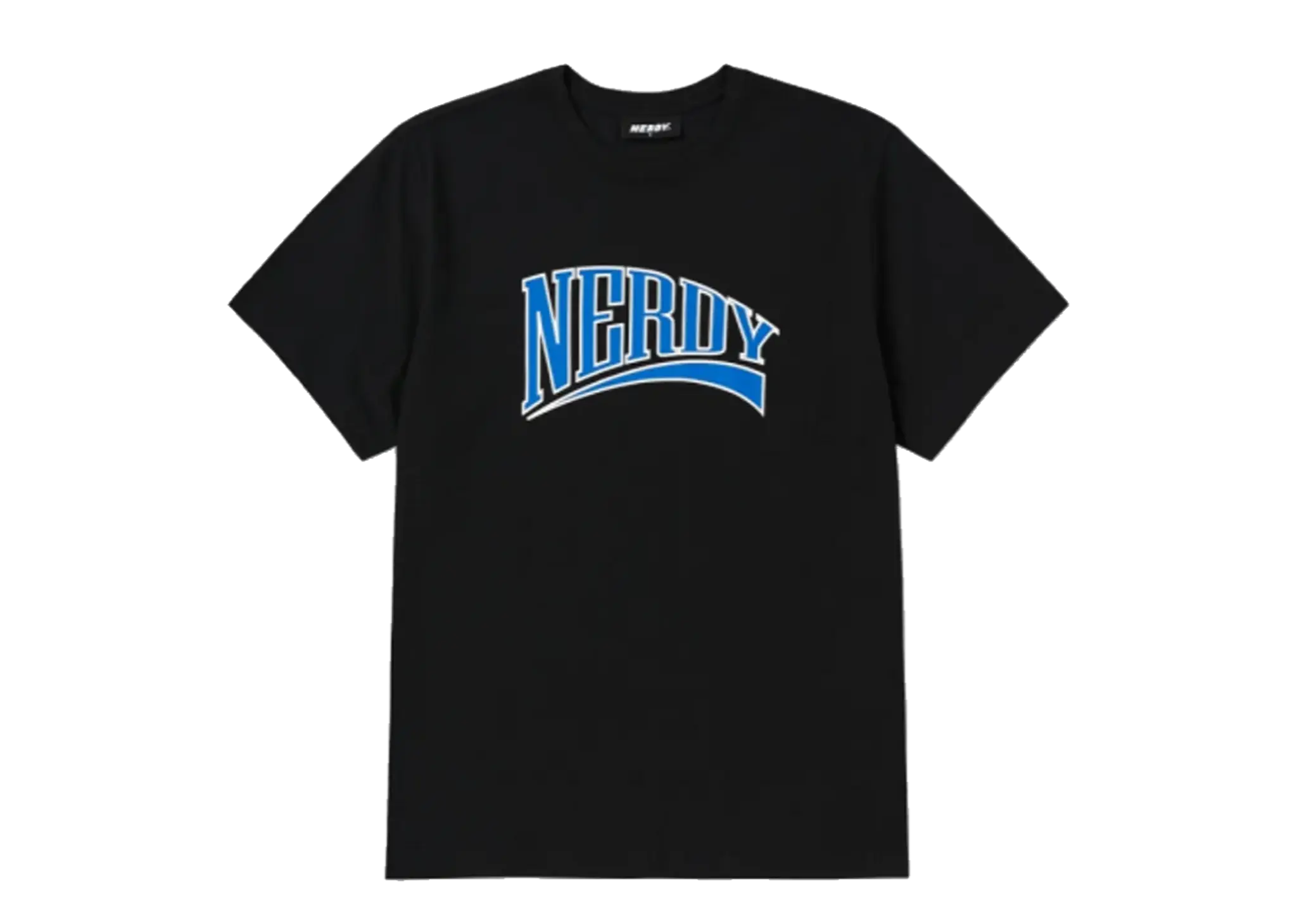 Nerdy Big Arch Logo Short Sleeve T-Shirt Black