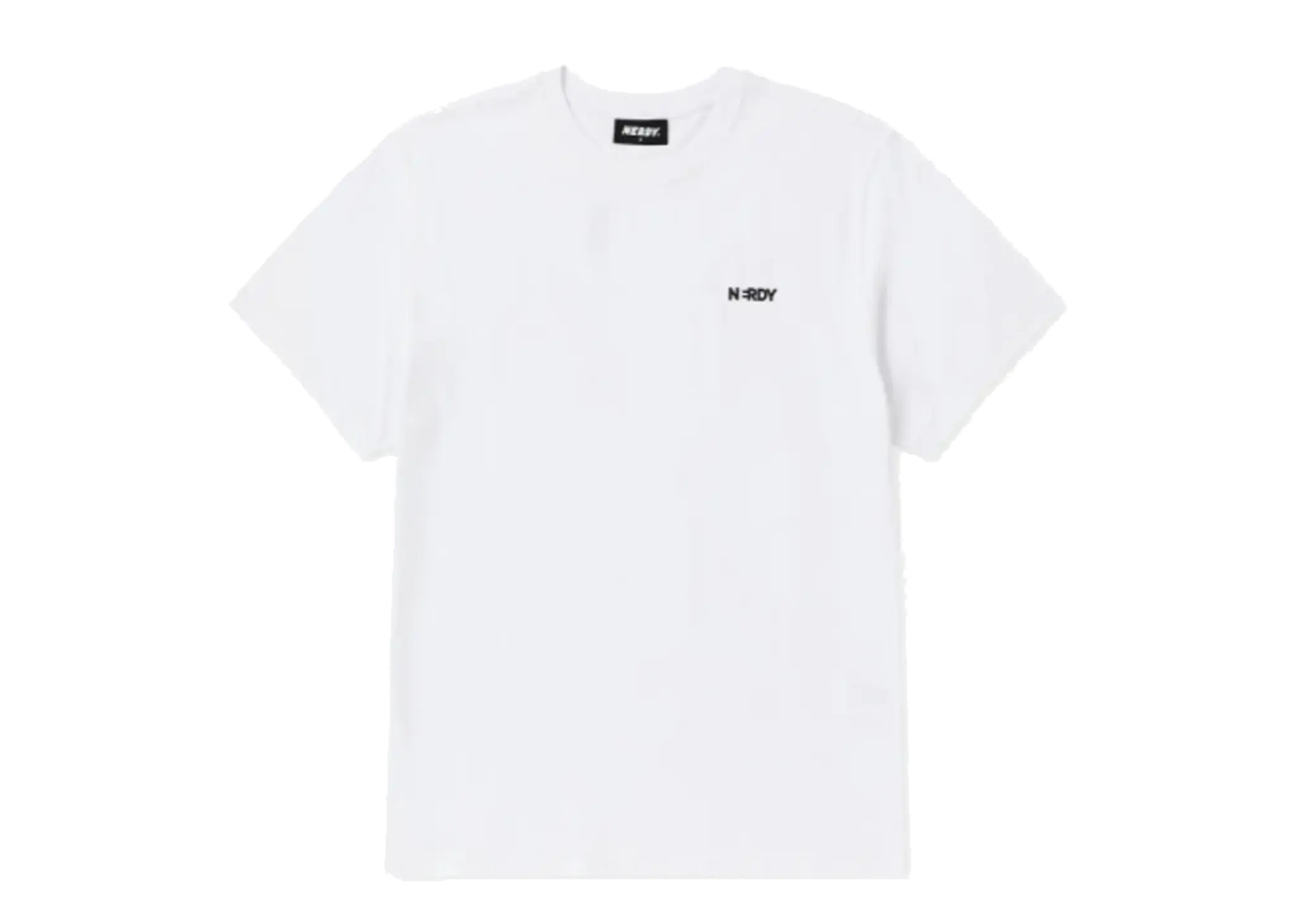 Nerdy Blank Bold Logo Short Sleeve T-Shirt White - photo 2