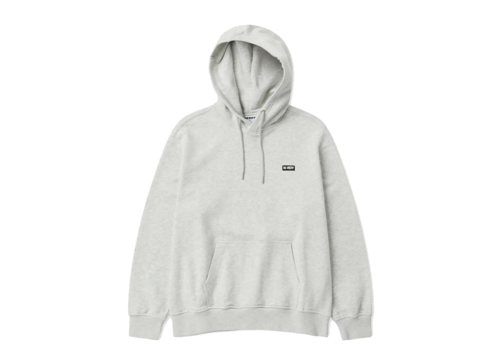 Nerdy Essential Pullover Hoodie (24FW) Melange White