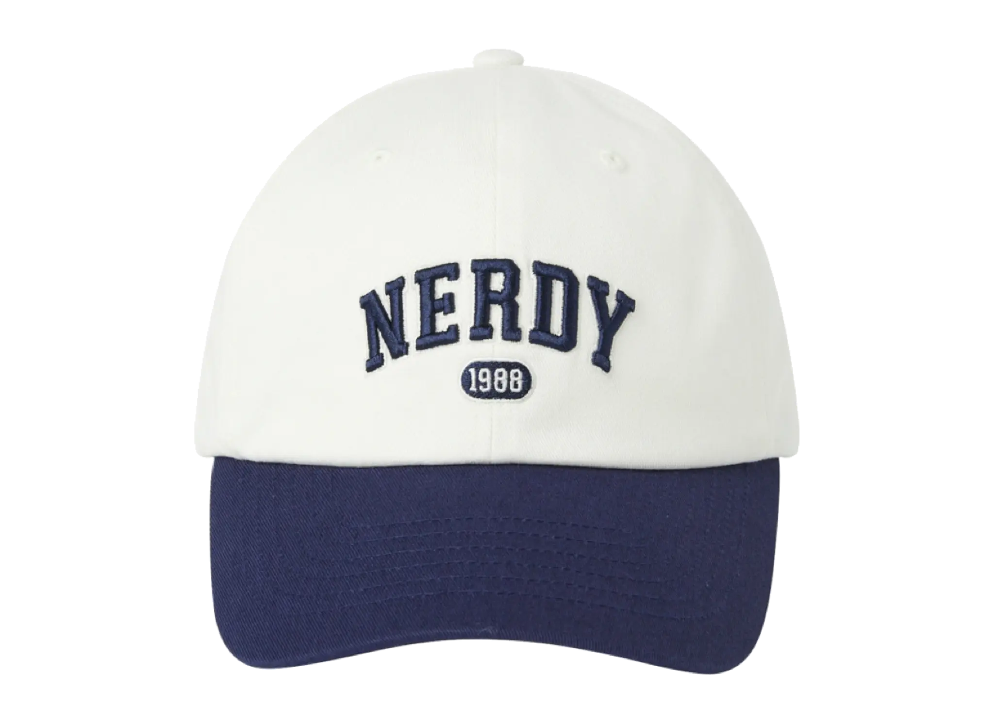 Nerdy Arch Logo Two-tone Ball Cap Navy - photo 2
