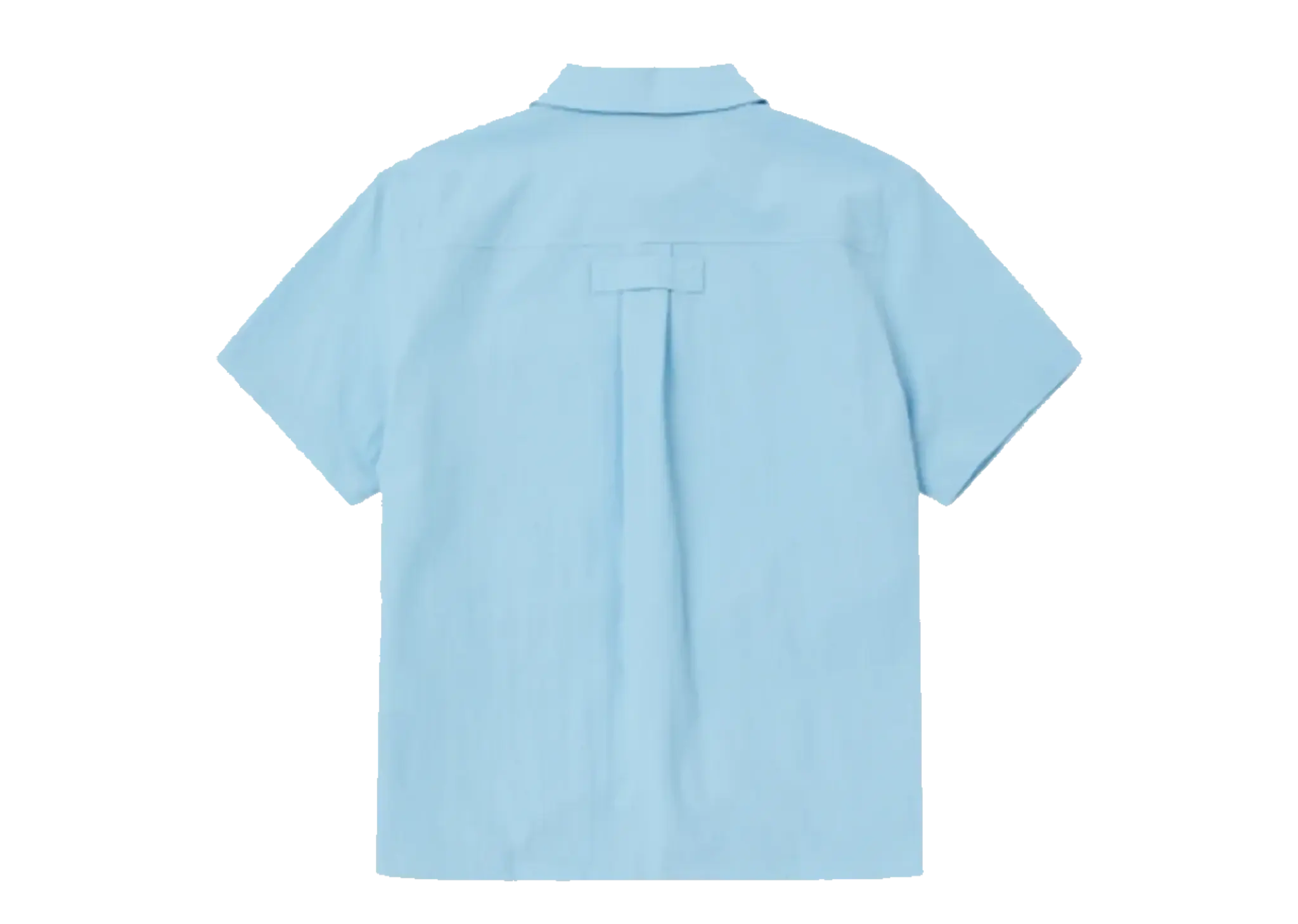 Nerdy Seersucker Short Sleeve Shirt Sky Blue - photo 2