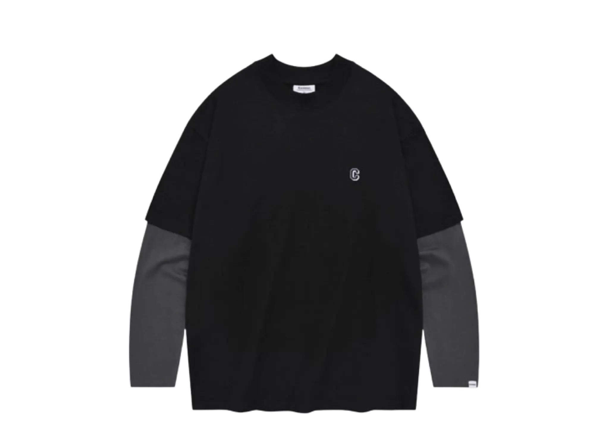 Covernat Double Layered Long Sleeve Black
