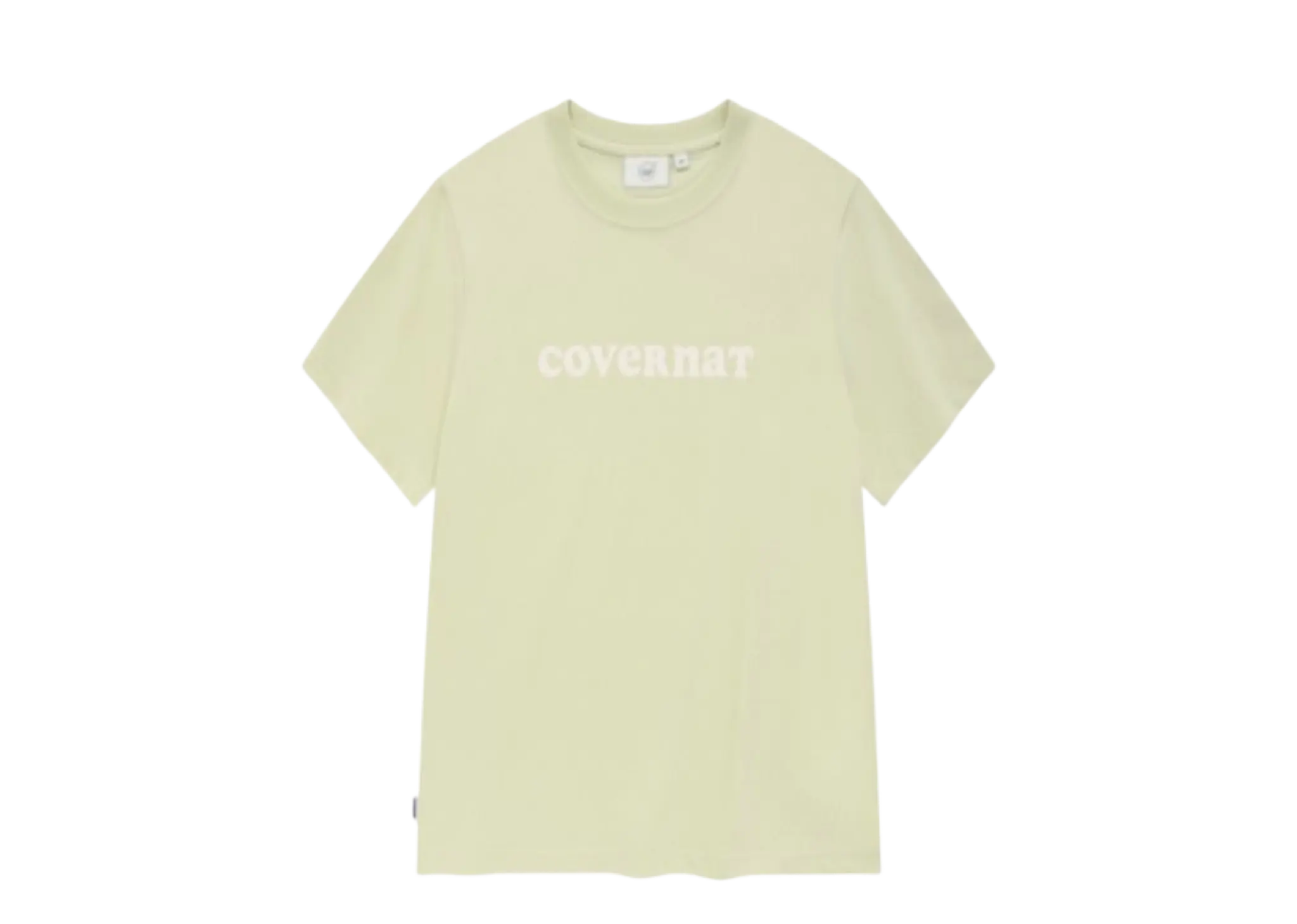 Covernat Regular Fit Cooper Logo T-Shirt Light Green Womens