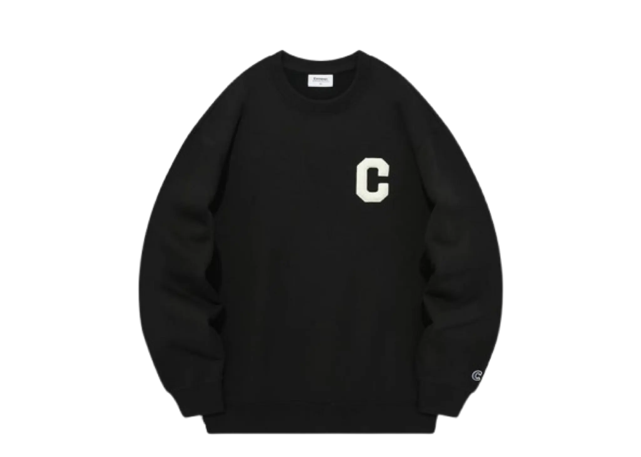 Covernat C Logo Crew Neck Black
