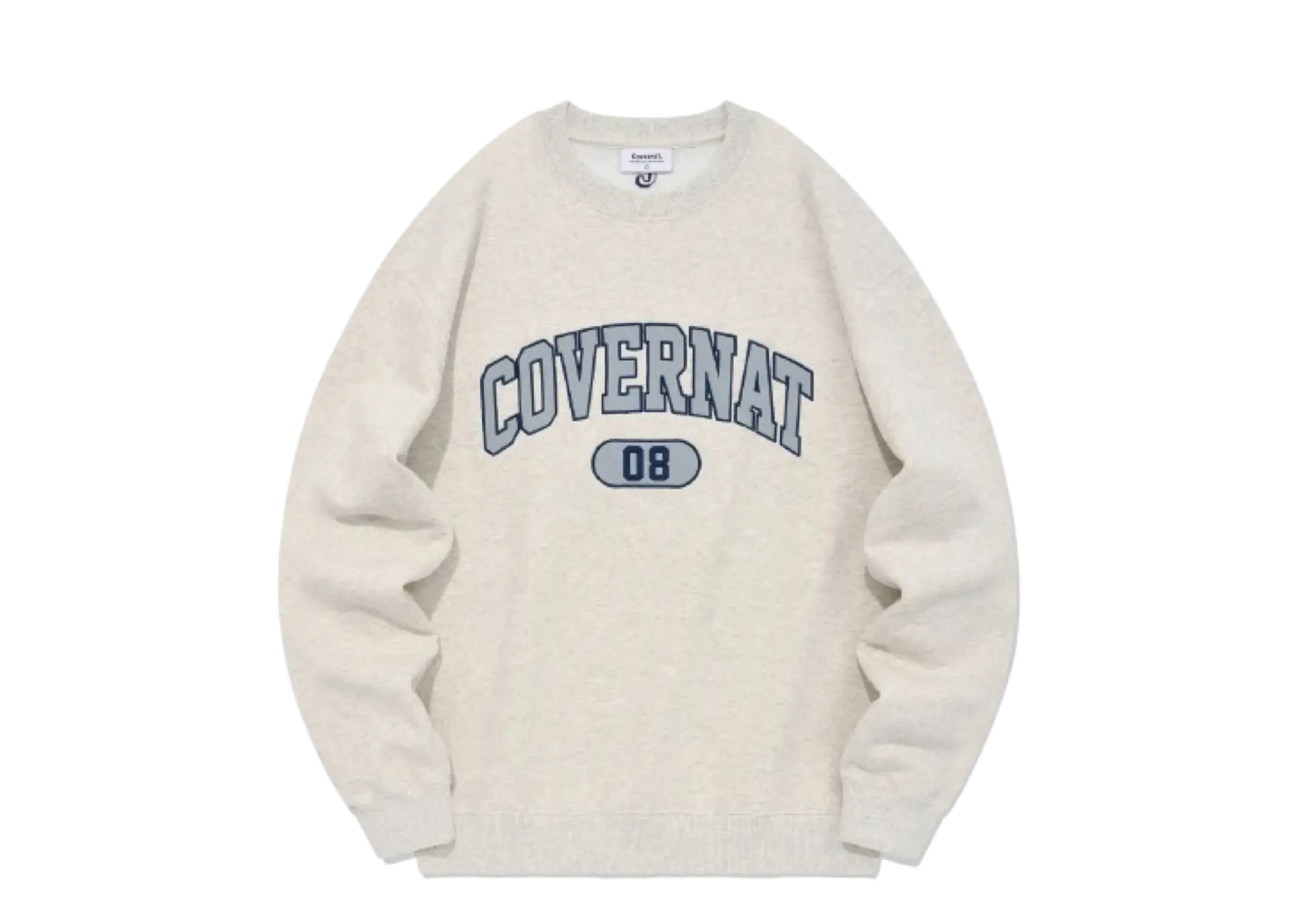 Covernat Arch Logo Crew Neck Oatmeal